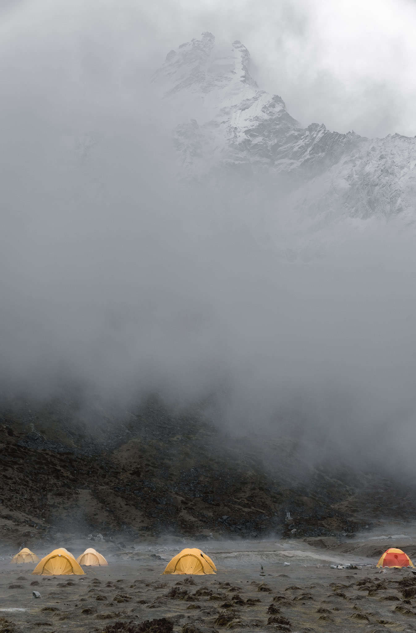 Ama Dablam Base Camp (4,570 m)