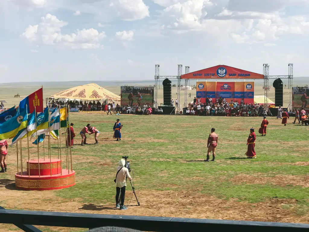 Naadam Festival in Mandalgovi 
