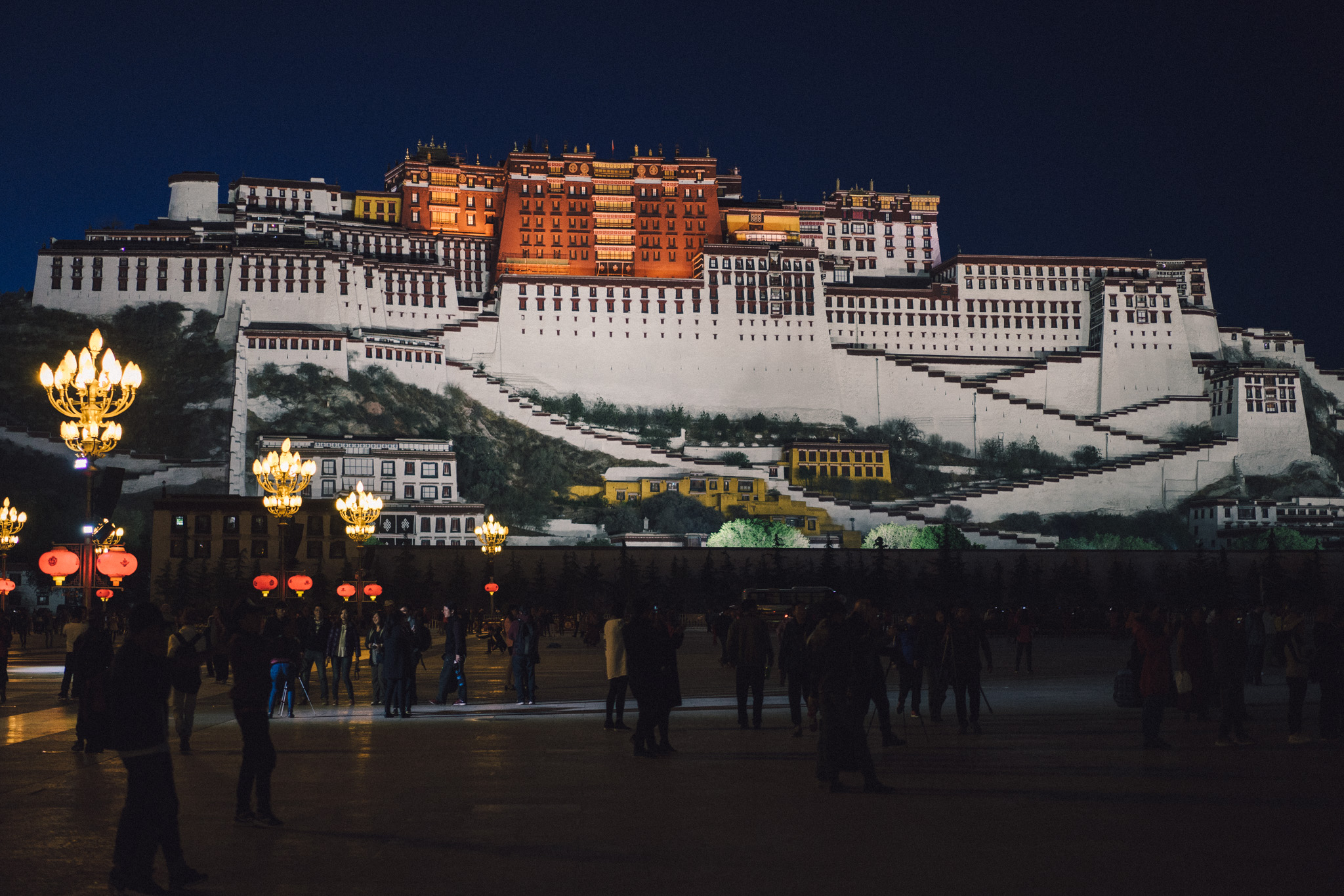 The Potala Palace, former residence of the exiled Dalai Lama