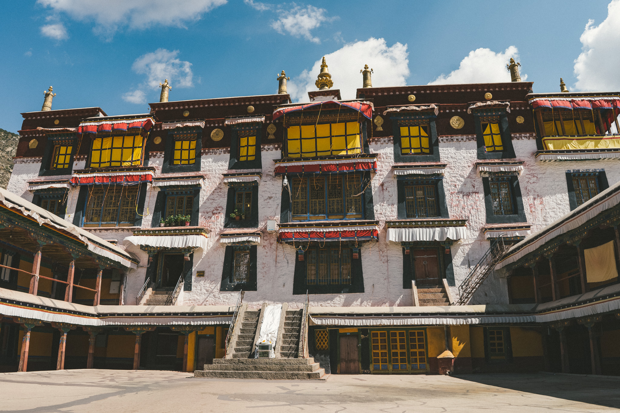 A monastery in Tibet