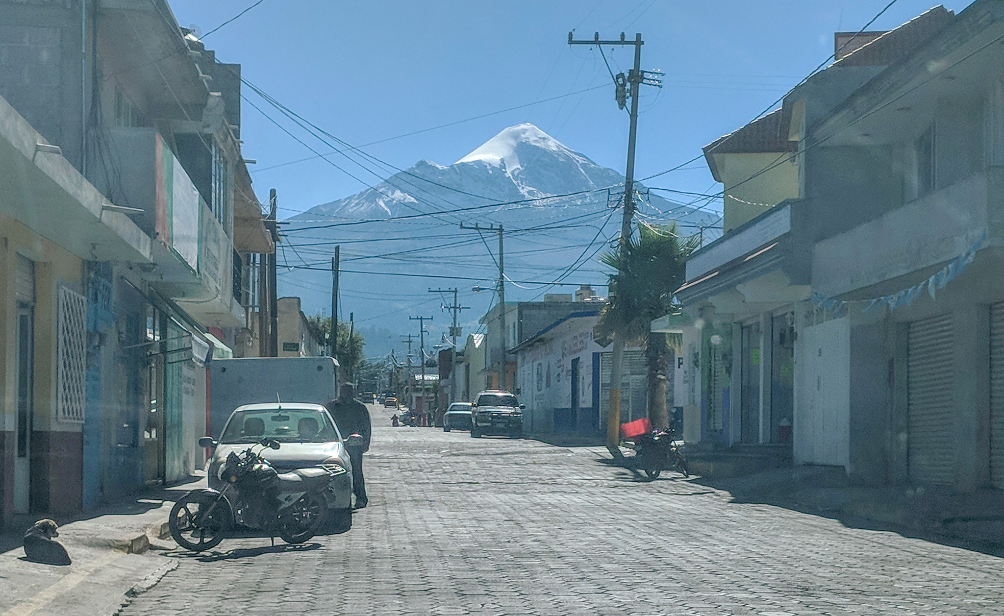 Pico de Orizaba from Tlachichuca