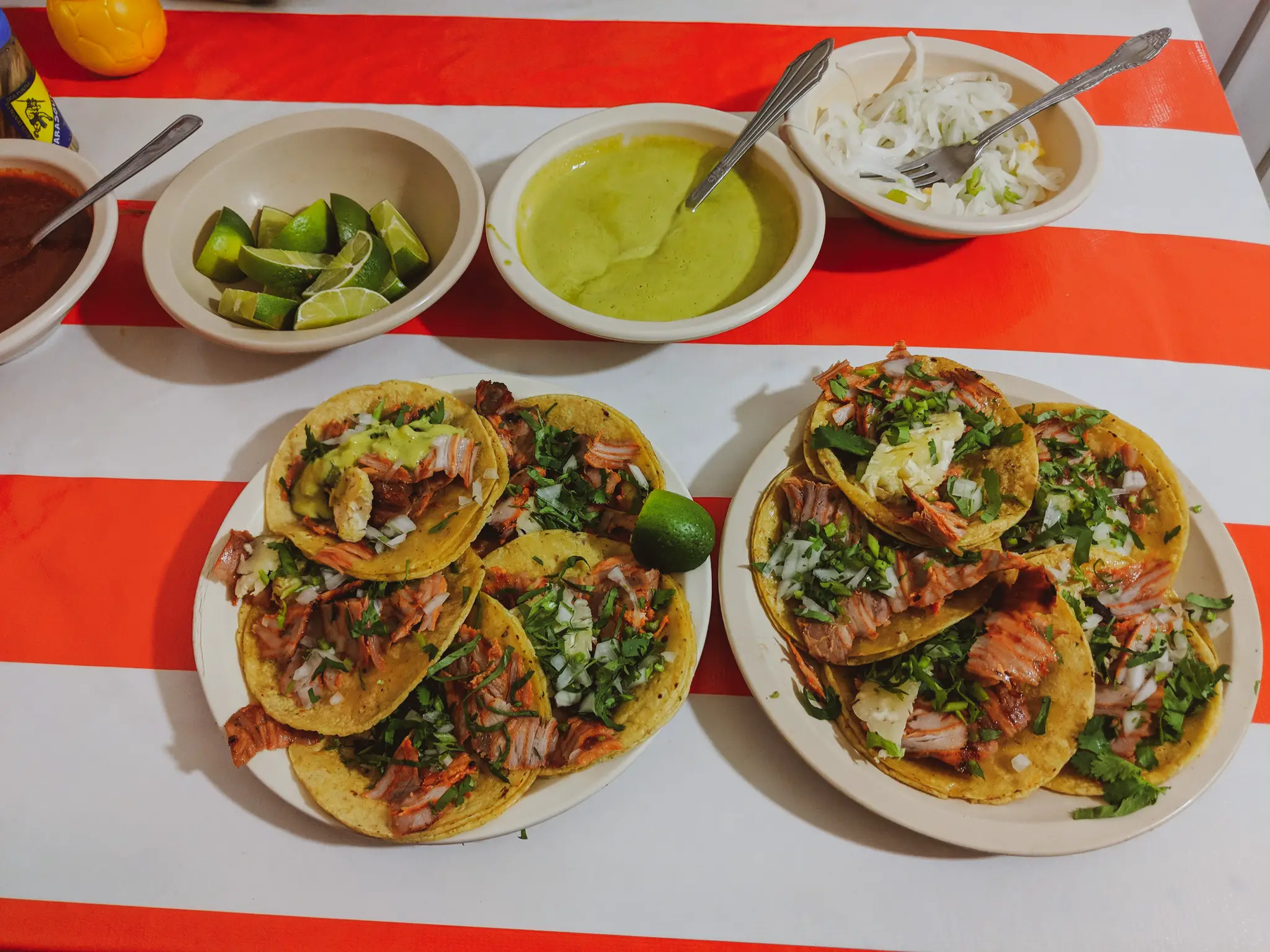 Tacos in Tlachichuca, Mexico