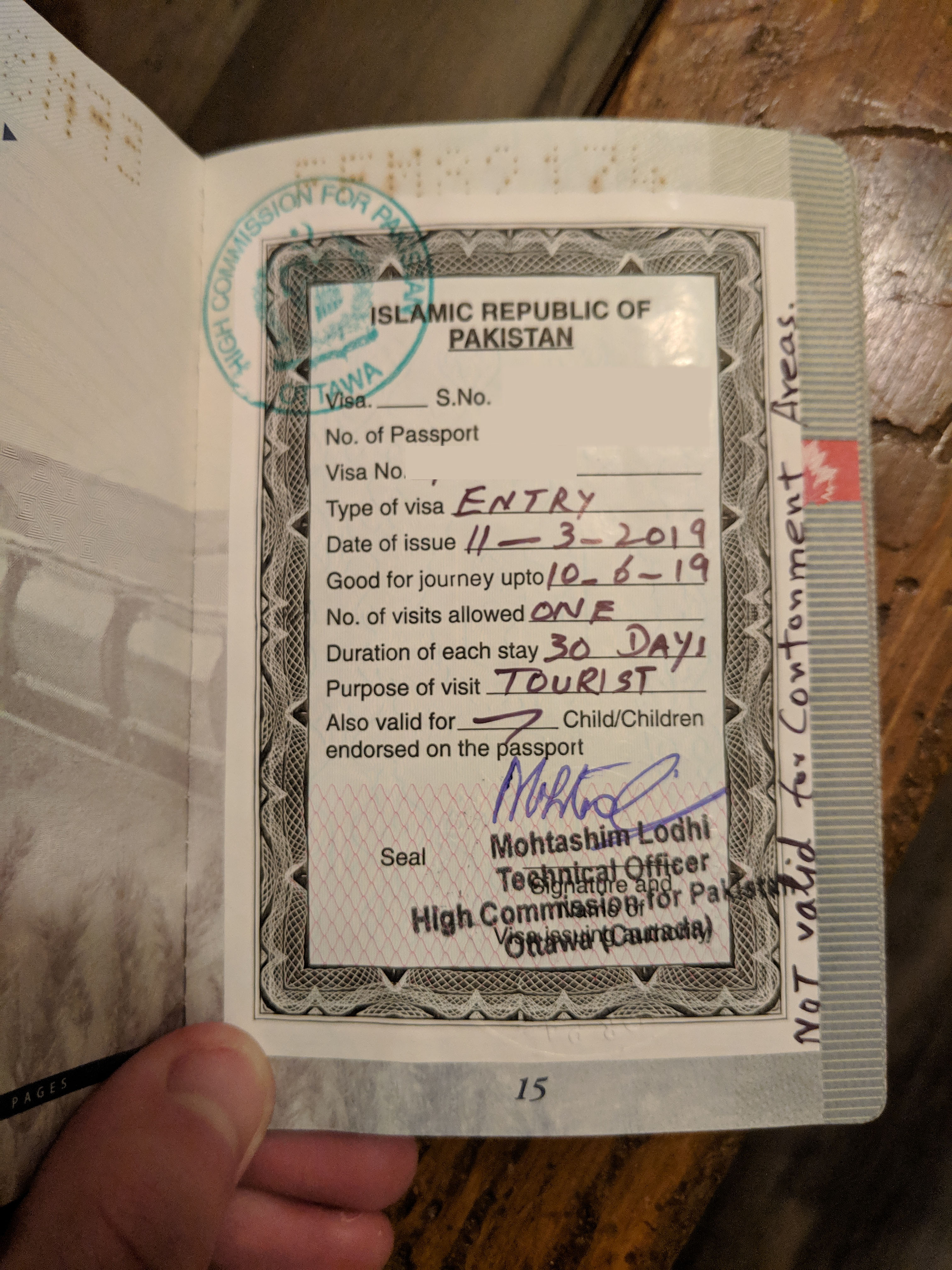 Pakistan Tourist Visa