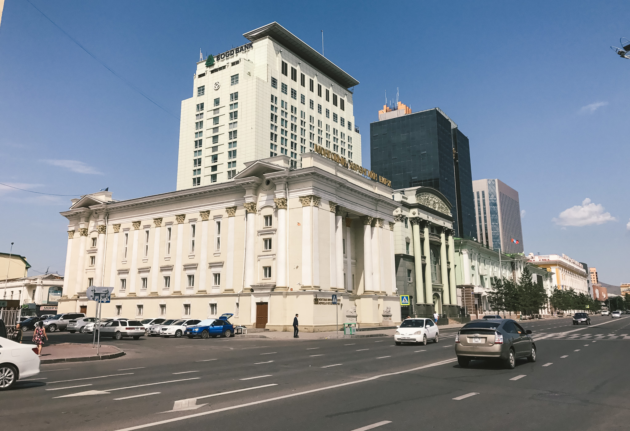 Clean streets of Ulaanbaatar