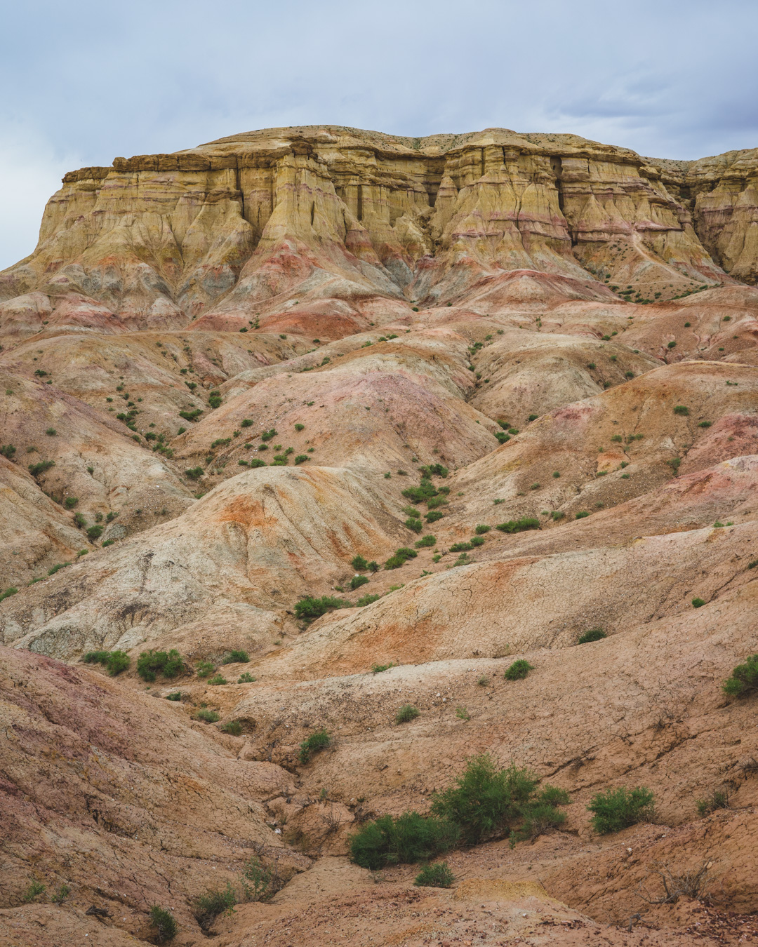 The incredible Tsagaan Suvarga cliffs