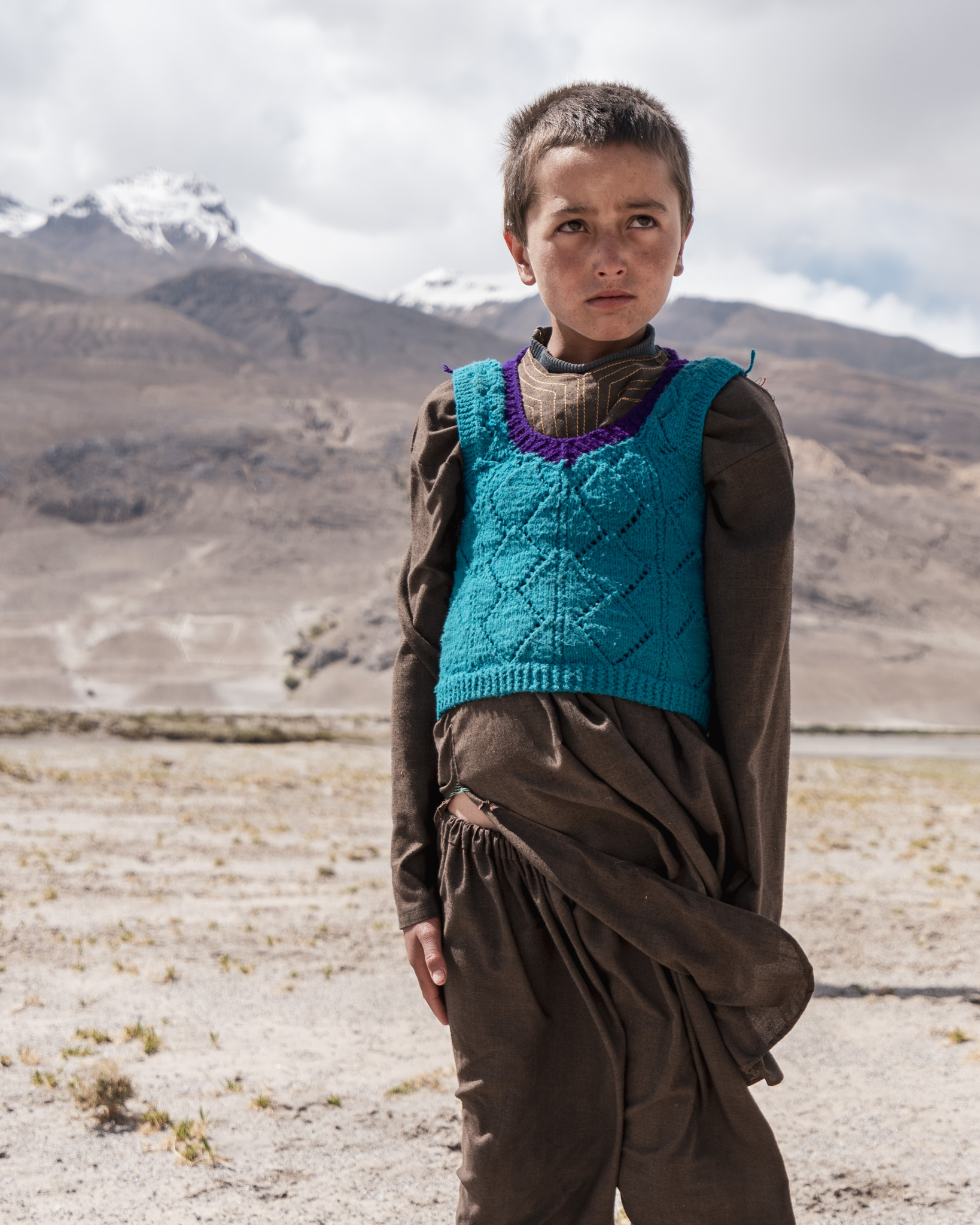 Wakhi boy in Afghanistan's Wakhan Corridor