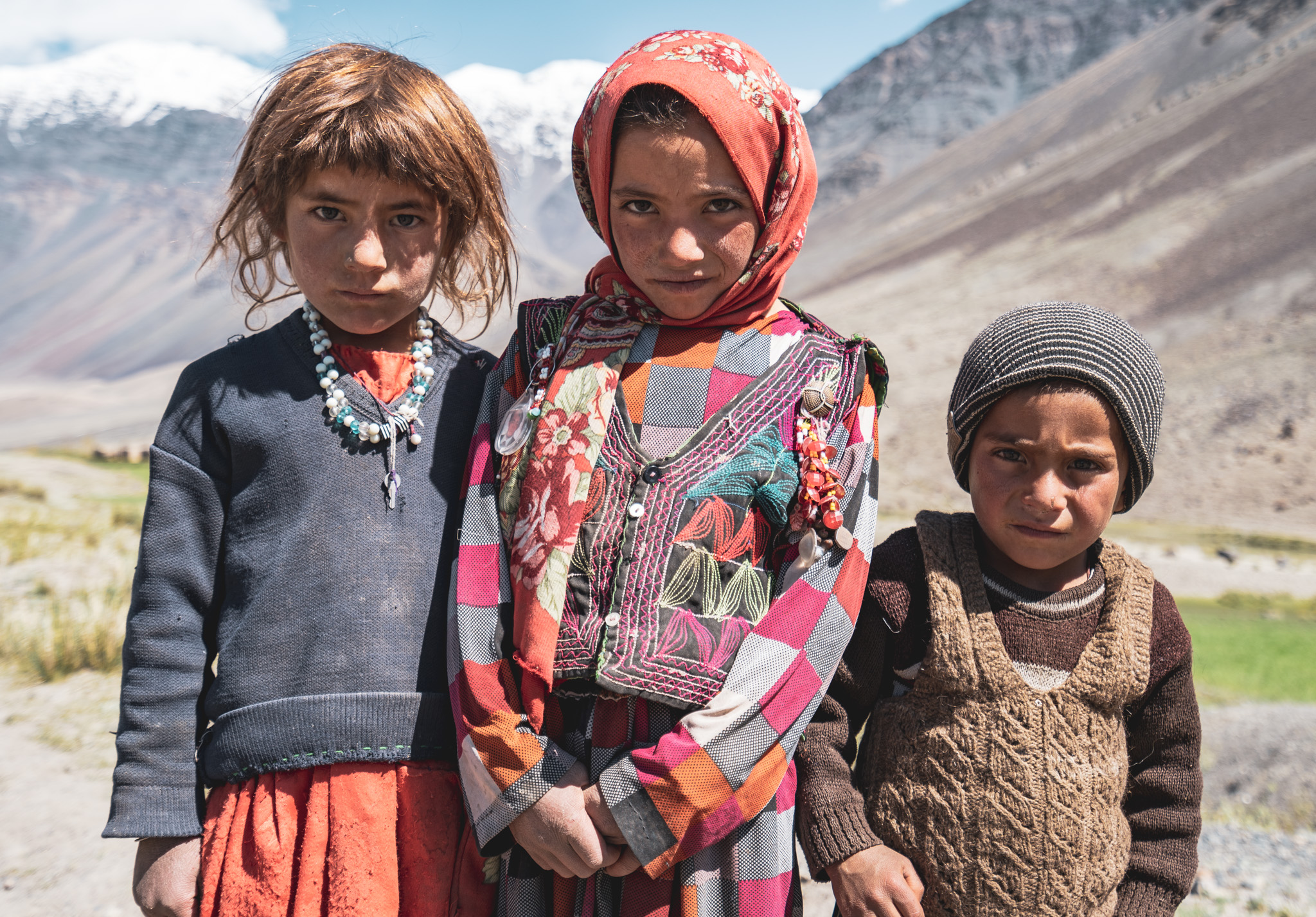 Wakhi children in Sarhad-e-Broghil