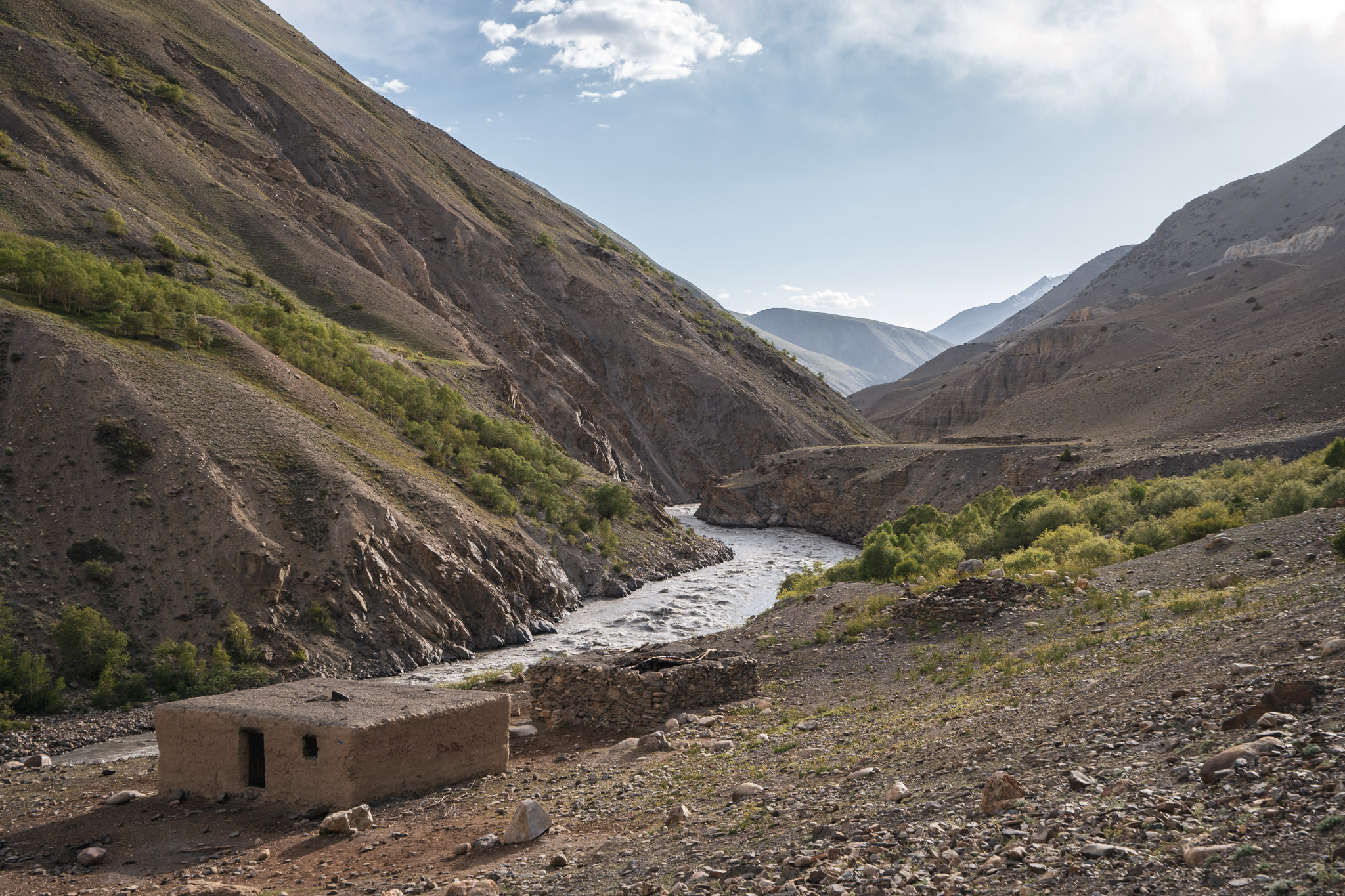 Wakhan Corridor, between Borak and Langar