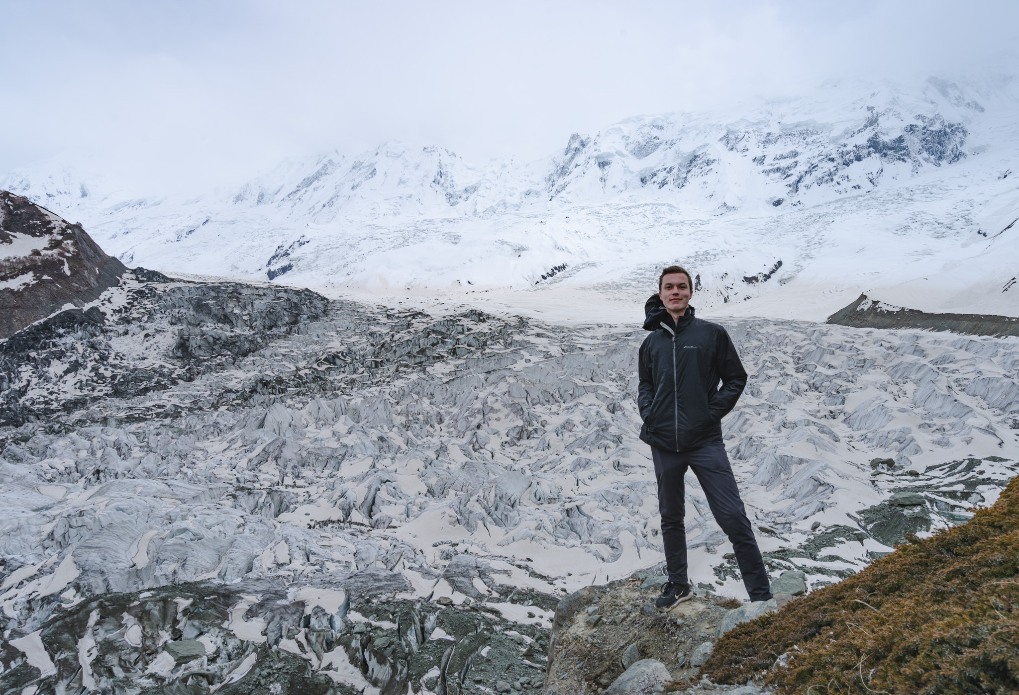 Selfie at Rakaposhi Base Camp