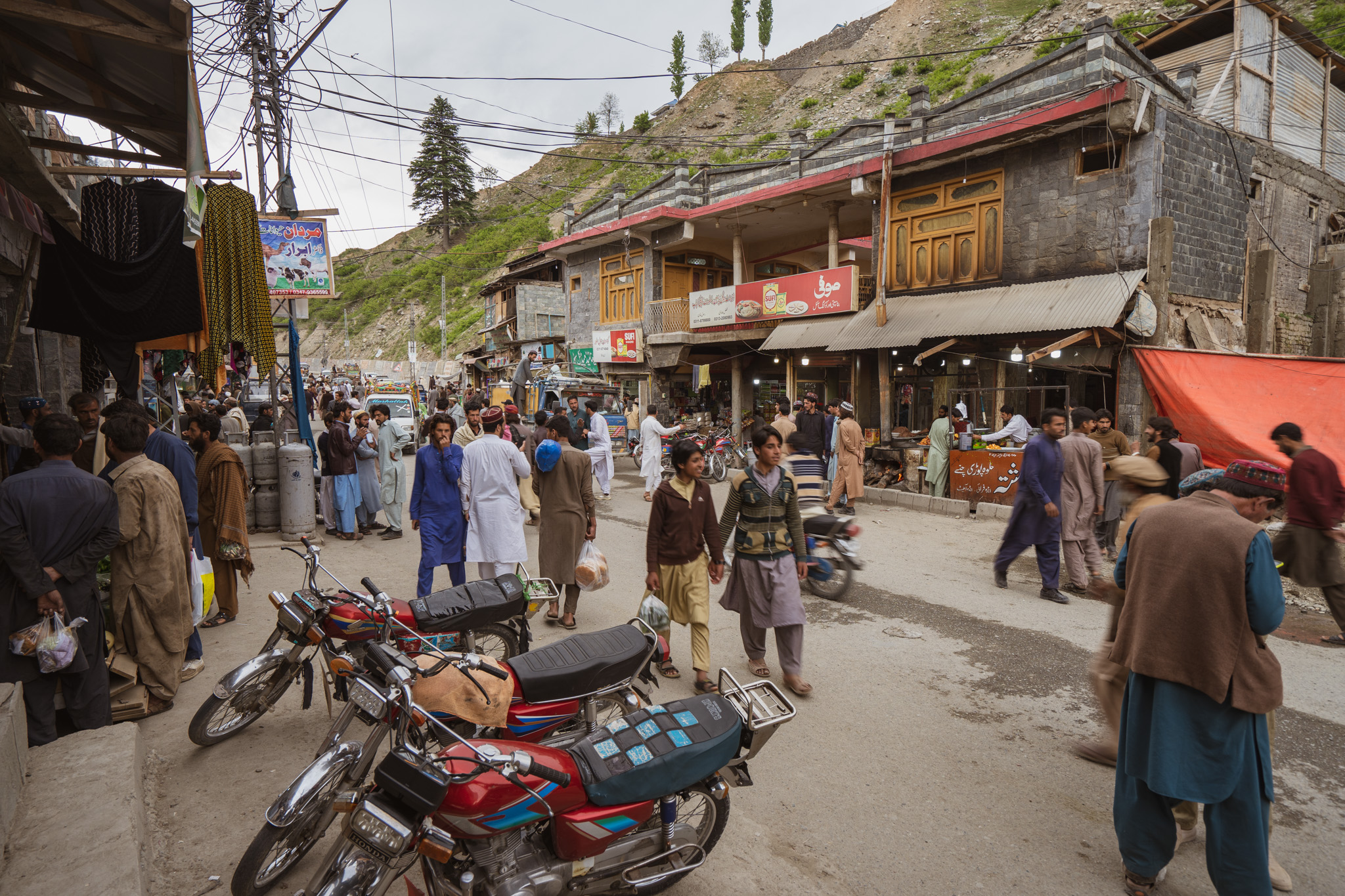 Streets of Kalam, Swat Valley, Pakistan