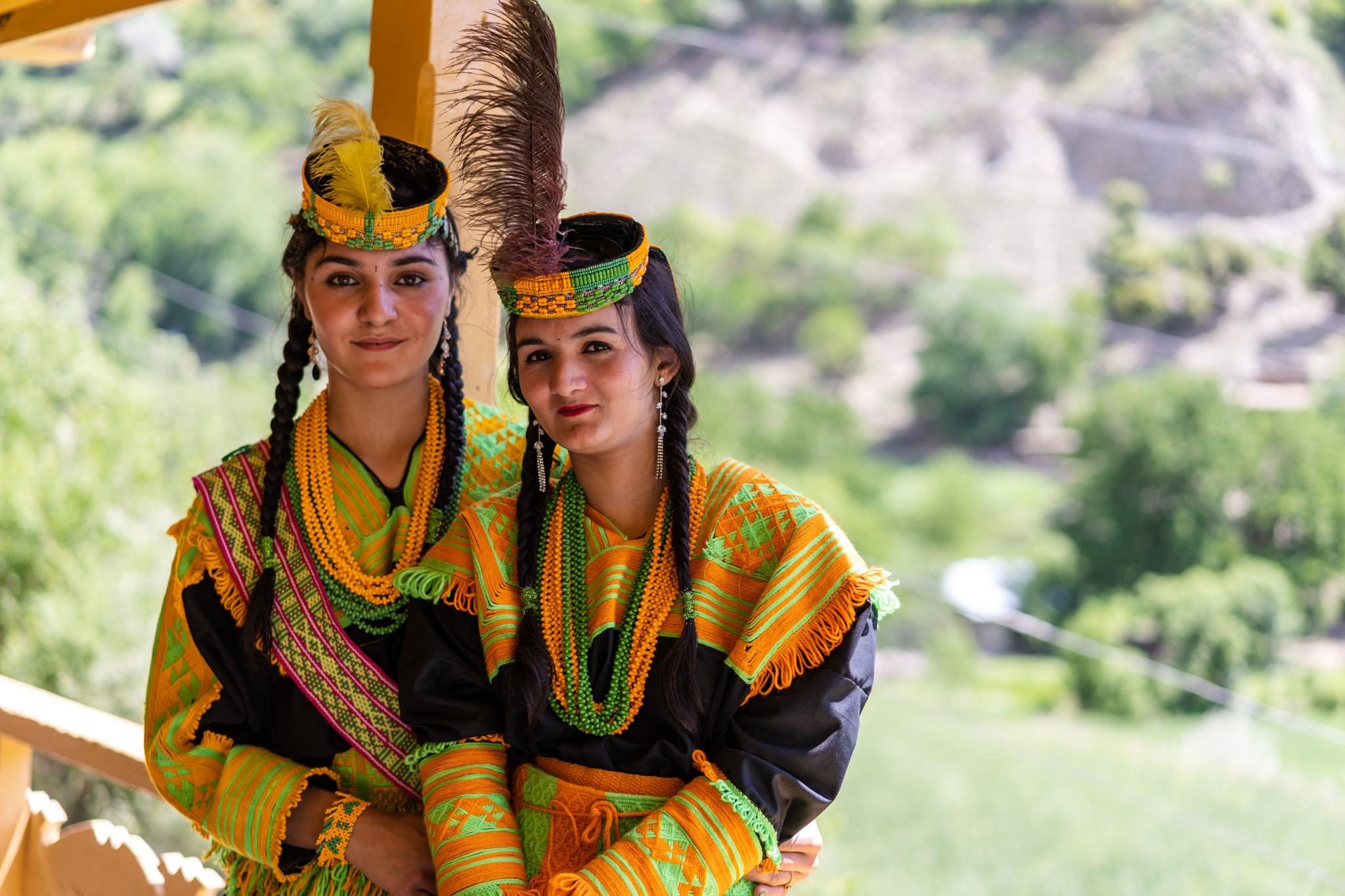 Beautiful Kalash girls 