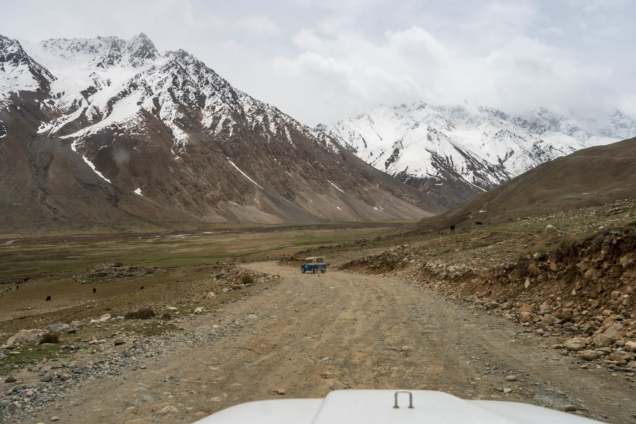 Descending from Shandur Pass, Pakistan
