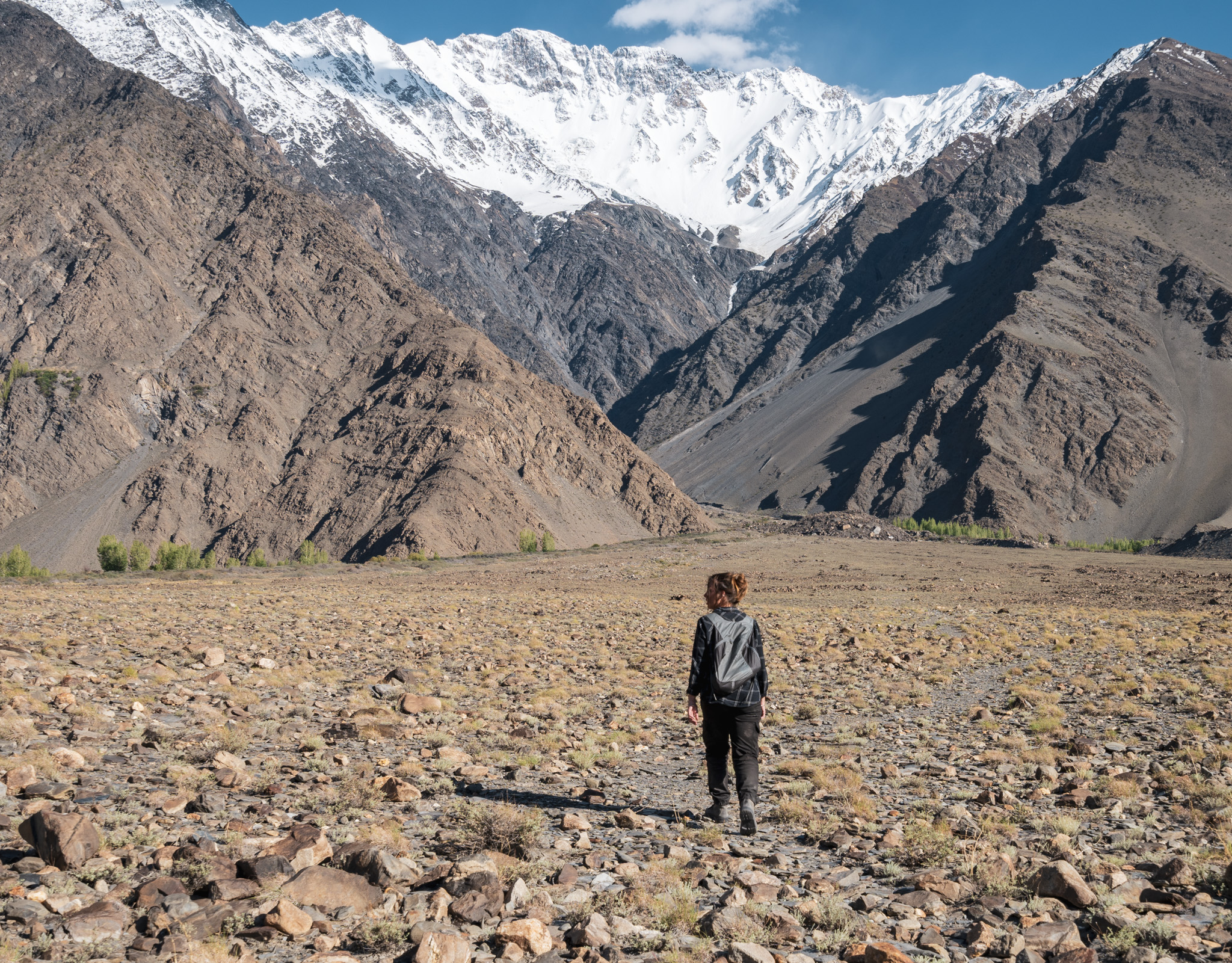 Hiking near Passu, Pakistan