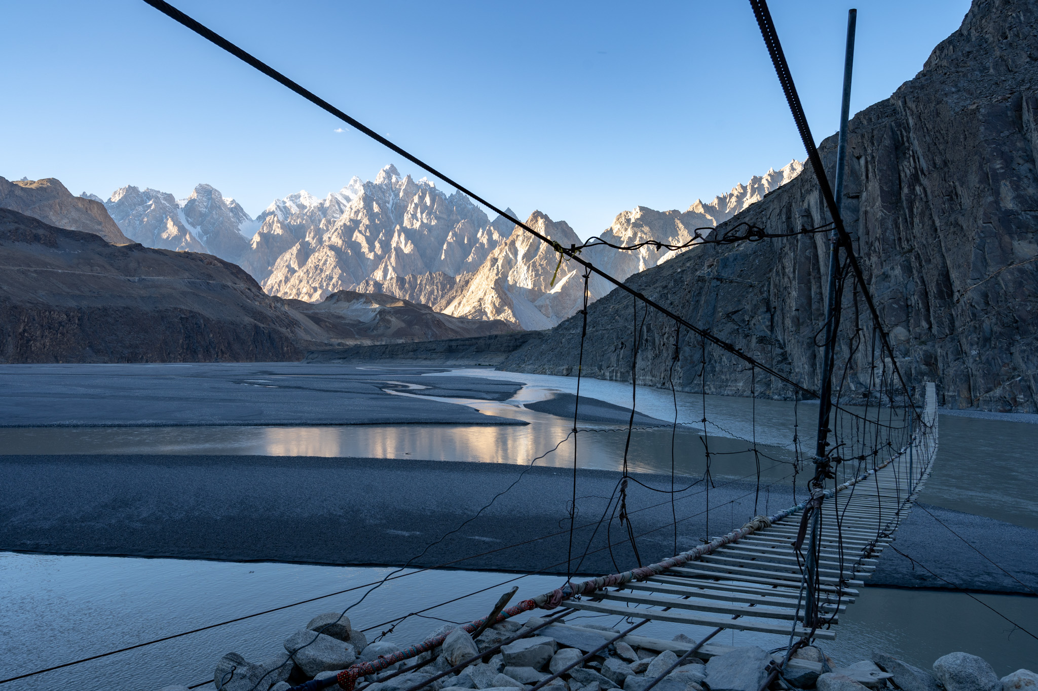 Backpacking Passu, Pakistan