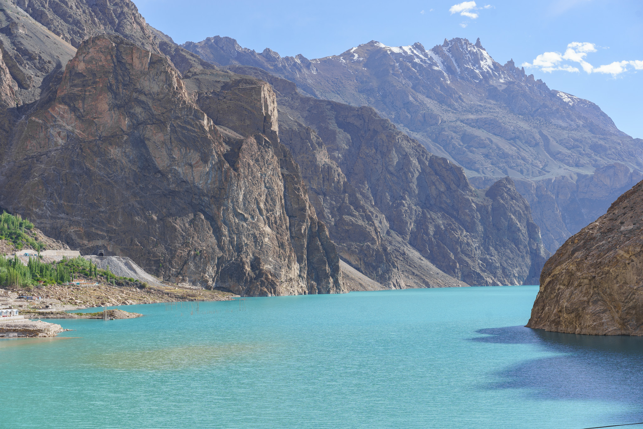 Attabad Lake in Gilgit-Balistan