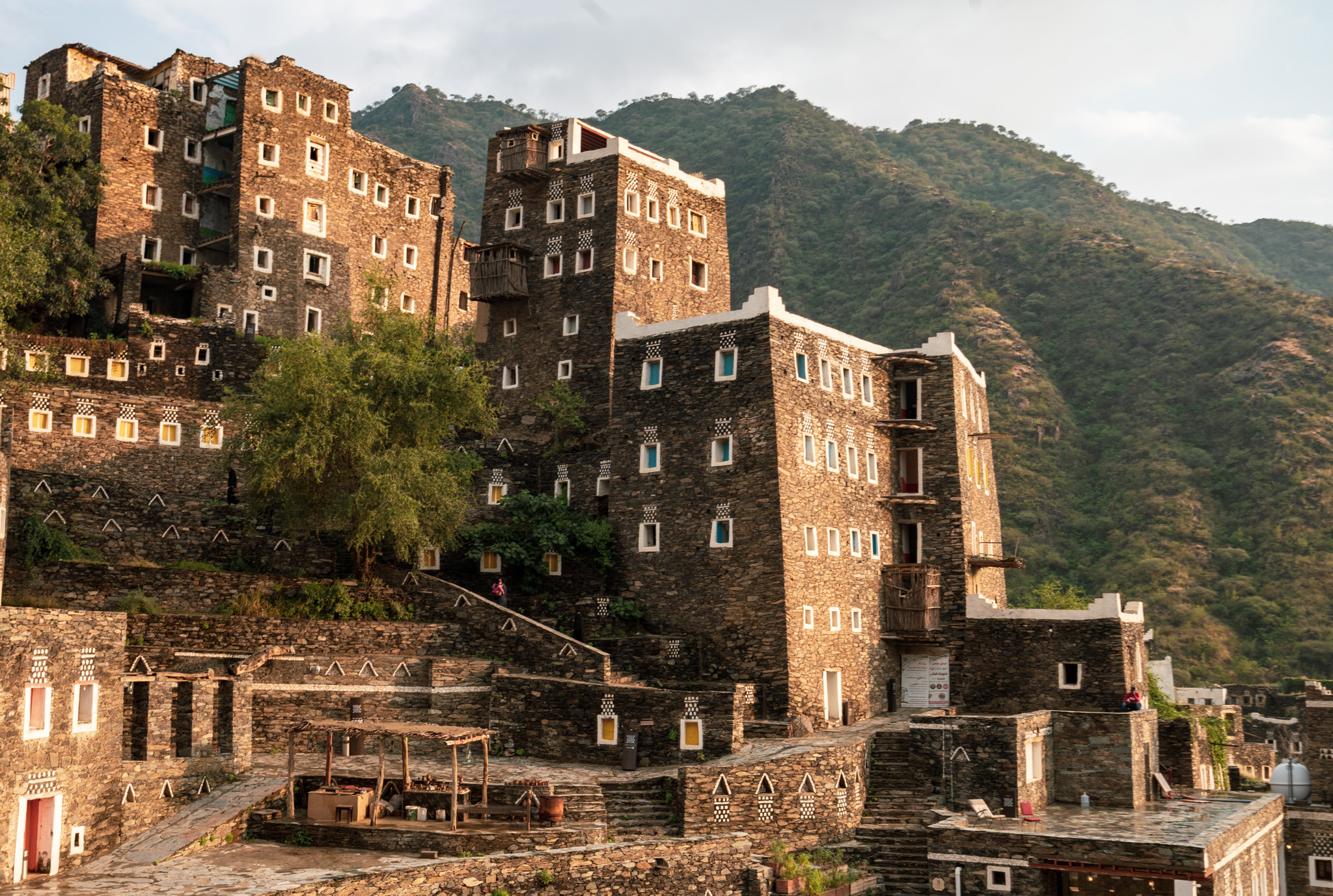 Rijal Alma near Abha, Saudi Arabia