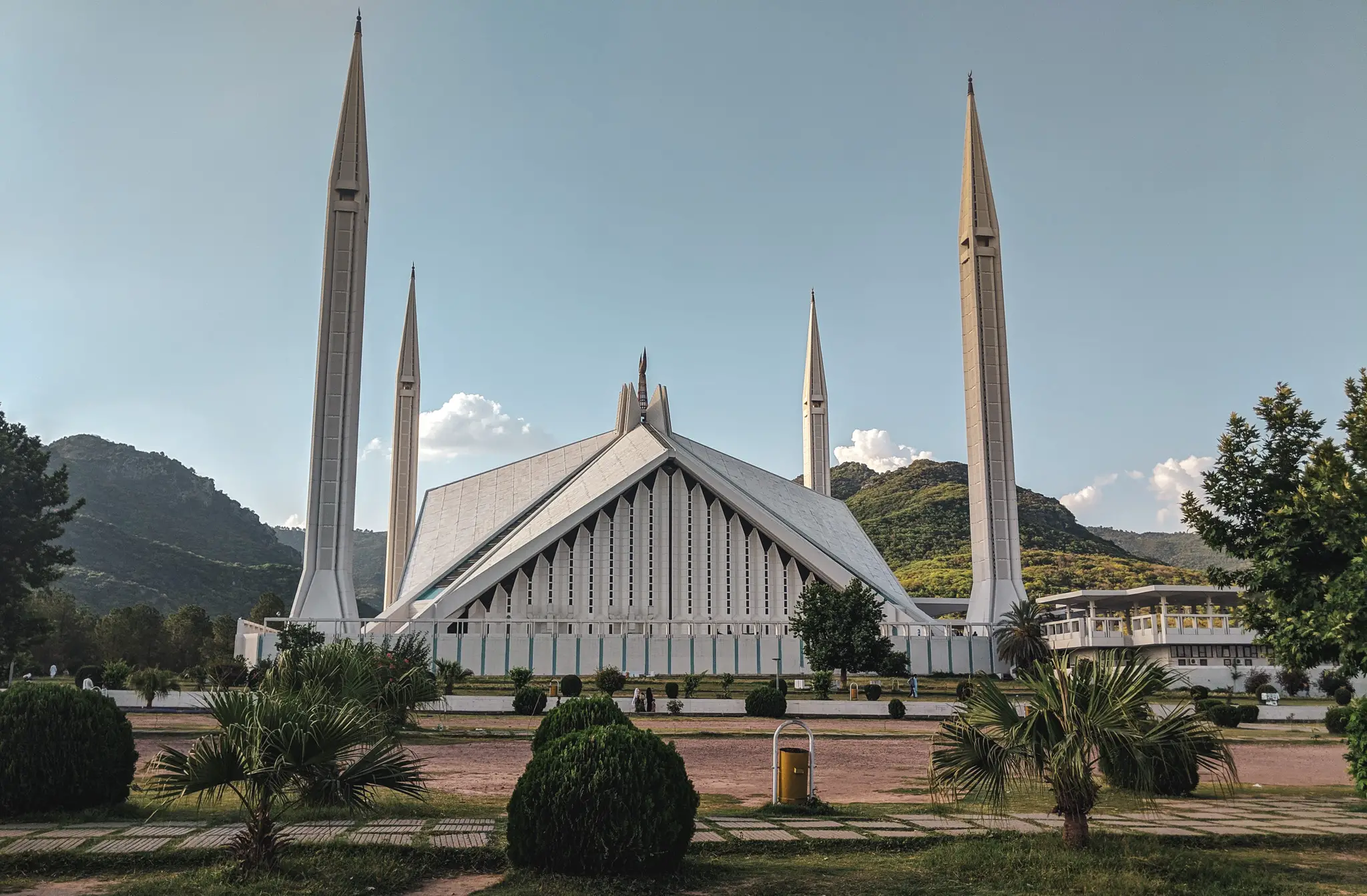 The Faisal Mosque in Islamabad