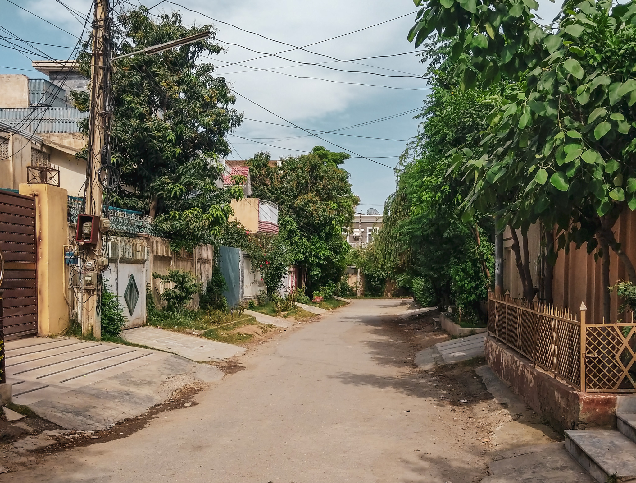 Exploring the streets of Hayatabad, Peshawar