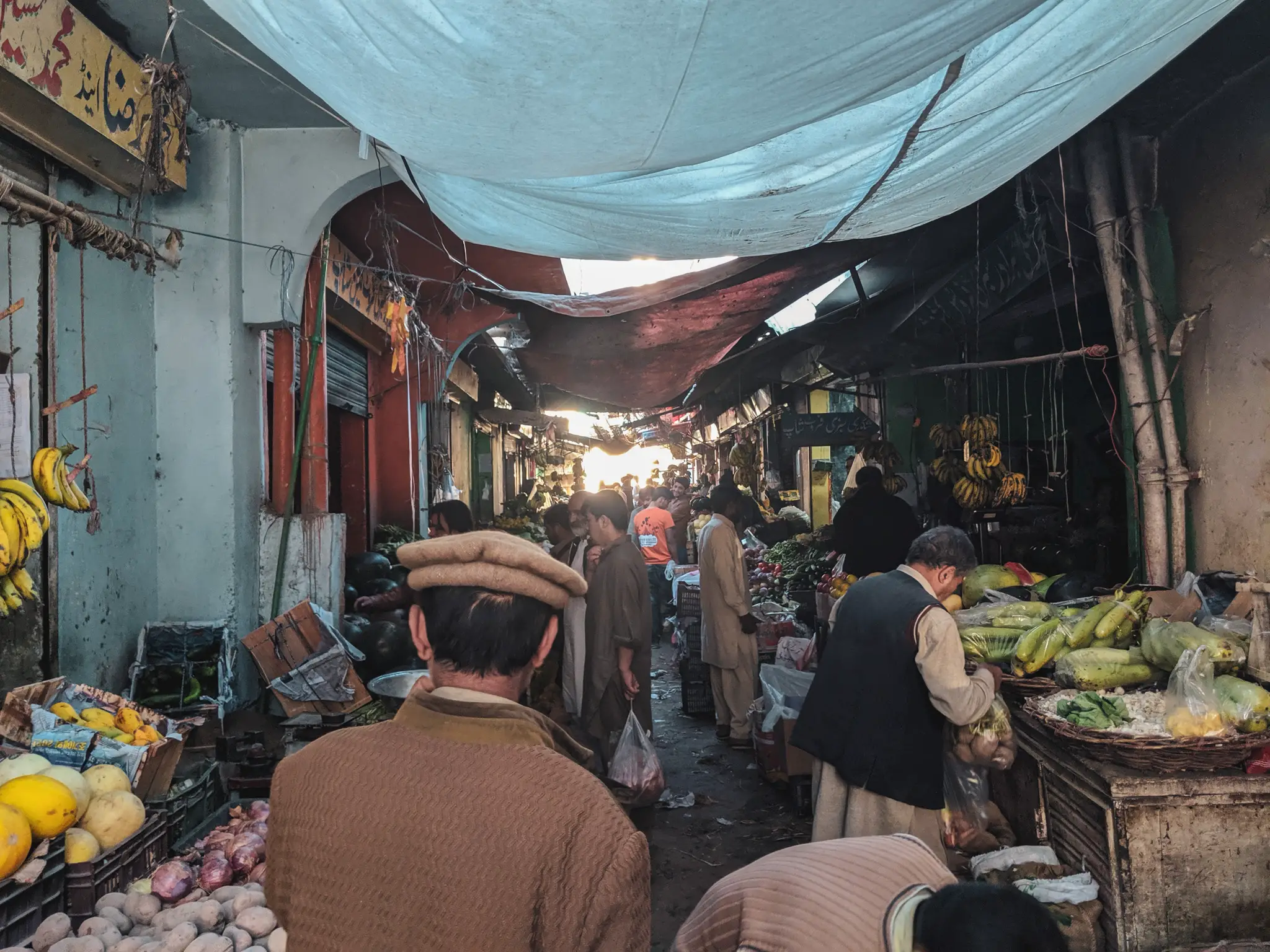 Bazaar in Skardu, Pakistan
