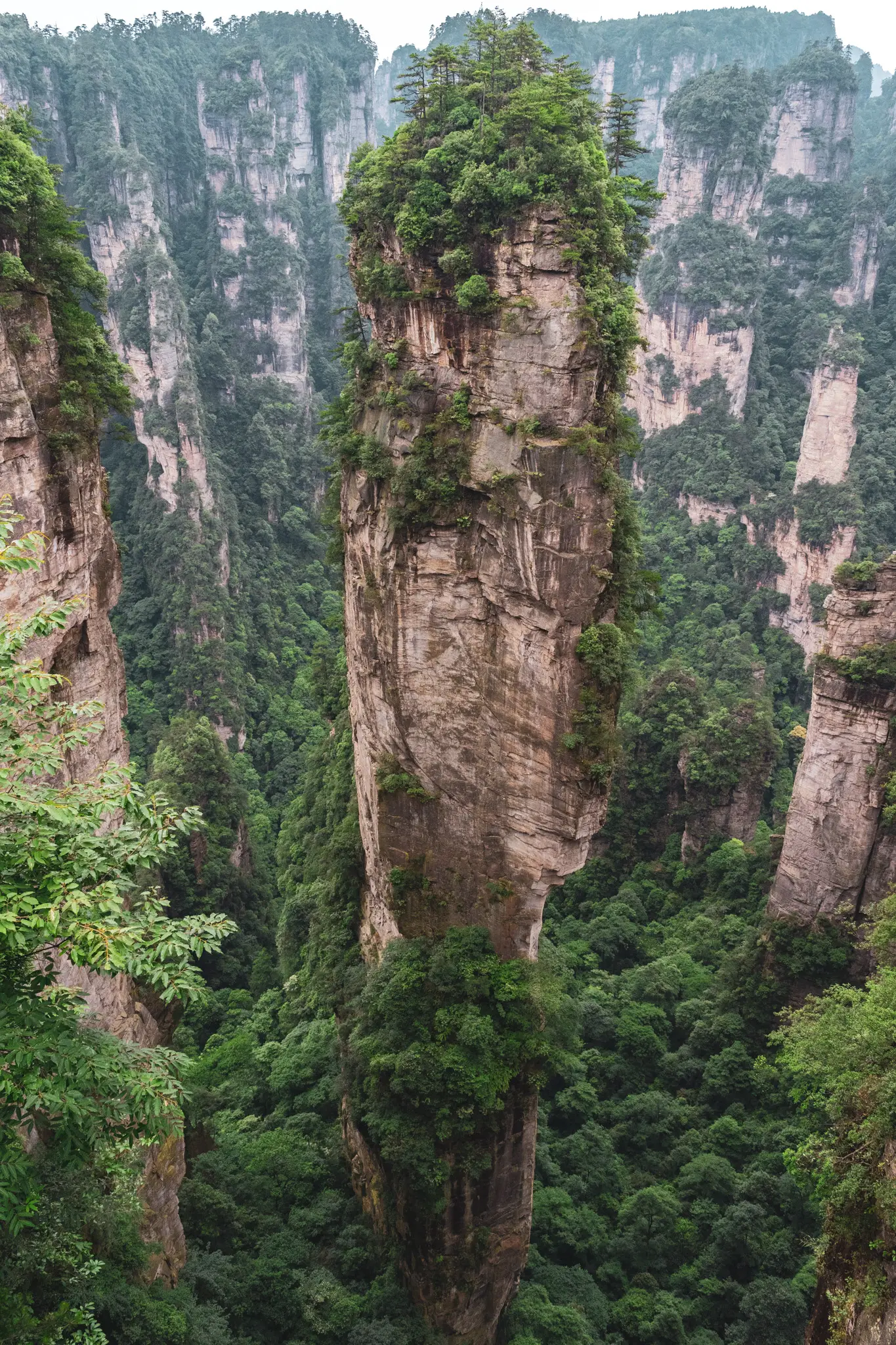 Unreal views in Zhangjiajie, China