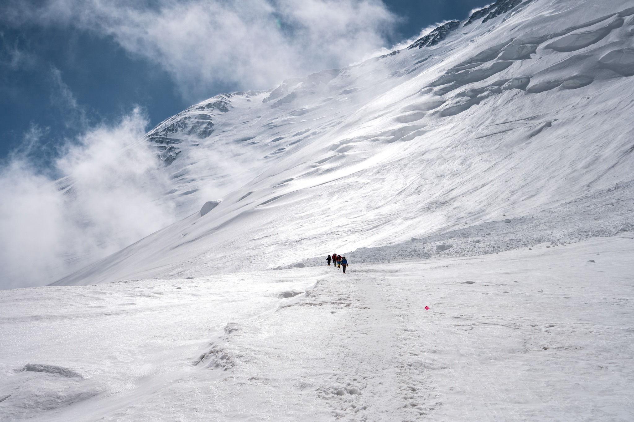 Can't imagine what climbing Lenin Peak would be like in the winter...