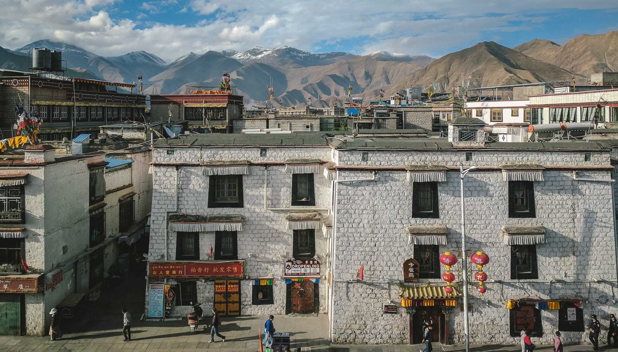 Houses in Lhasa, Tibet