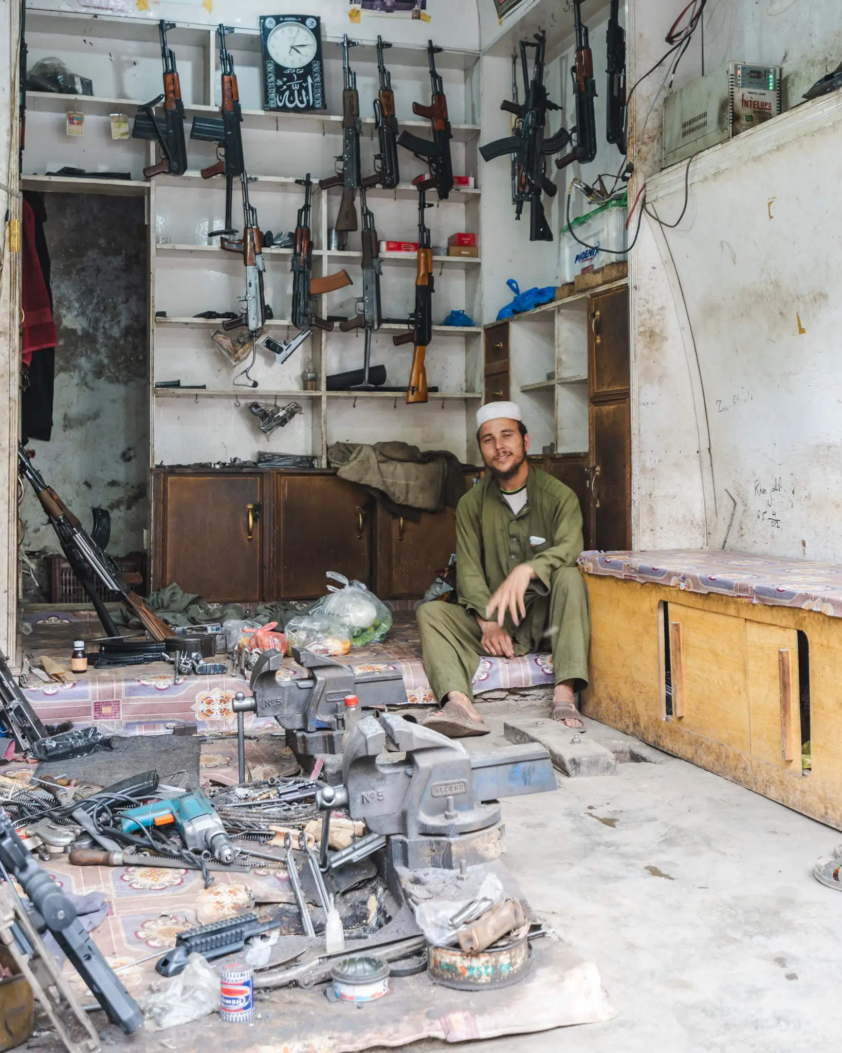 A gunsmith in Darra Adam Khel