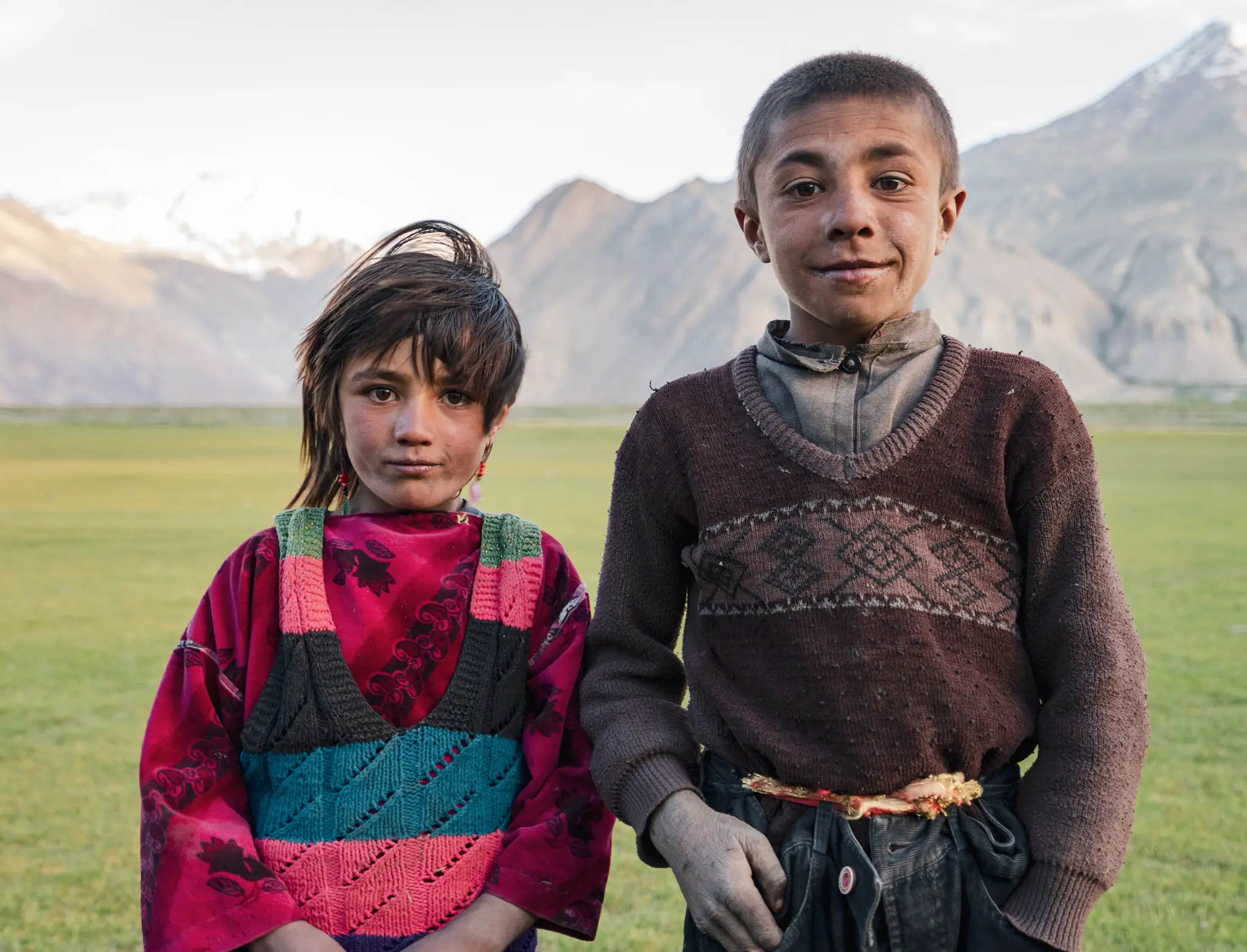 Wakhi children in Sarhad-e-Broghil