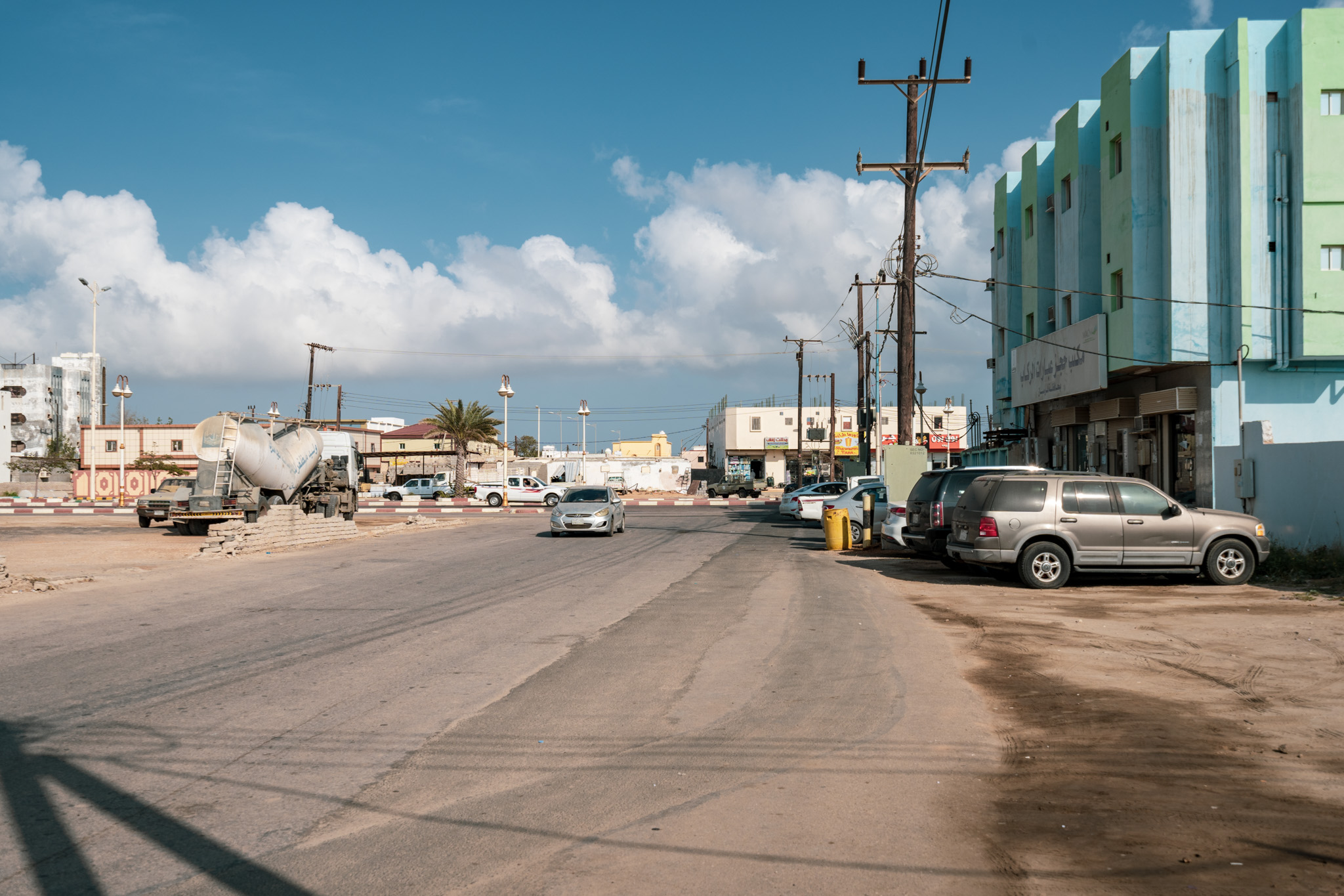 The very un-walk-able Farasan Town 