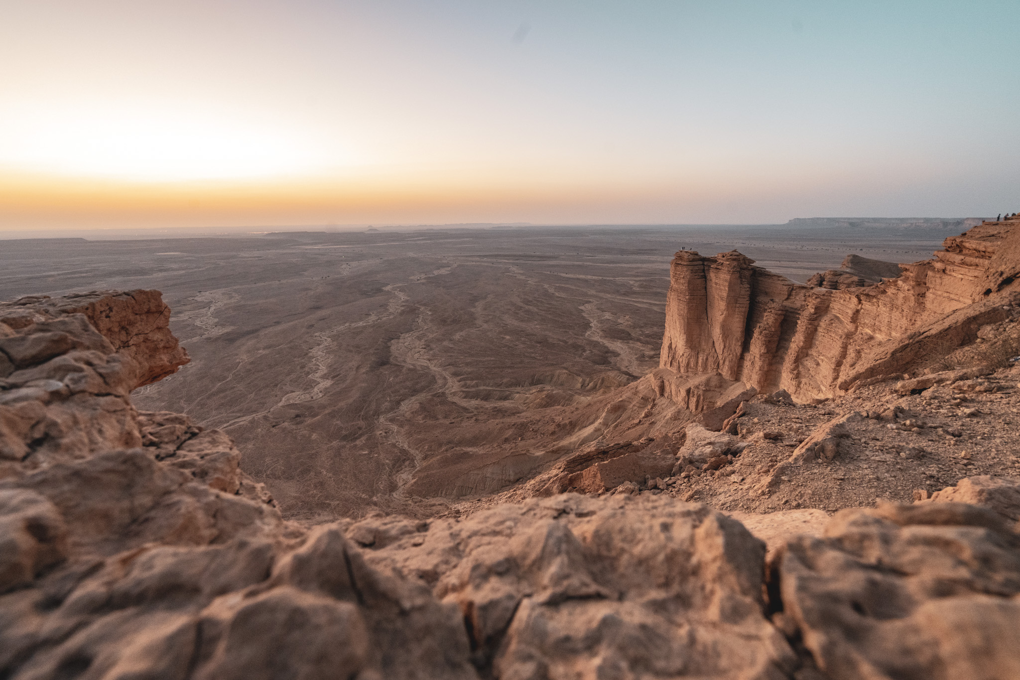 Beautiful Edge of the World in Saudi Arabia