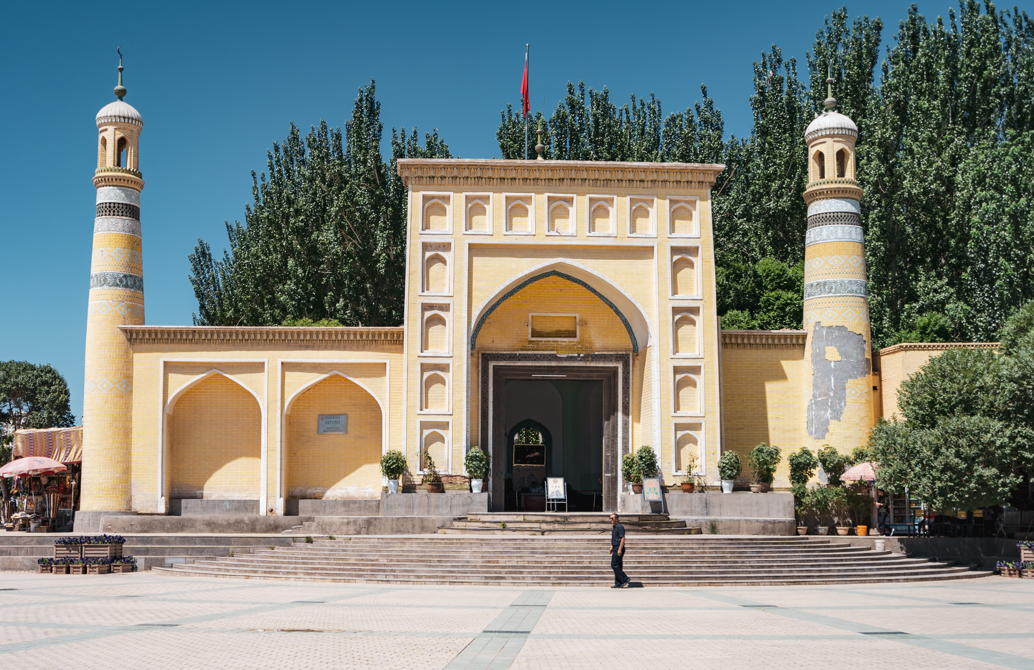 The Id Kah Mosque in Kashgar, China