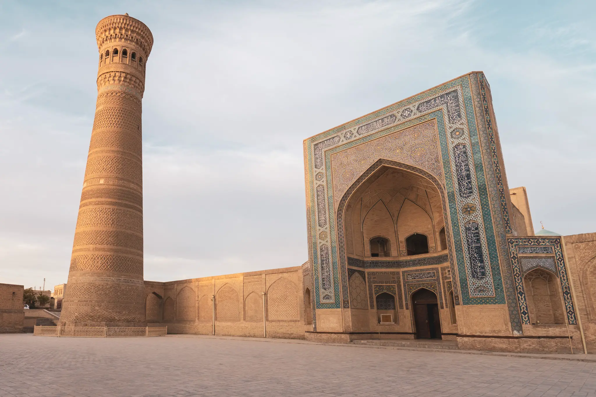 Gorgeous Timur-era architecture in Bukhara, Uzbekistan