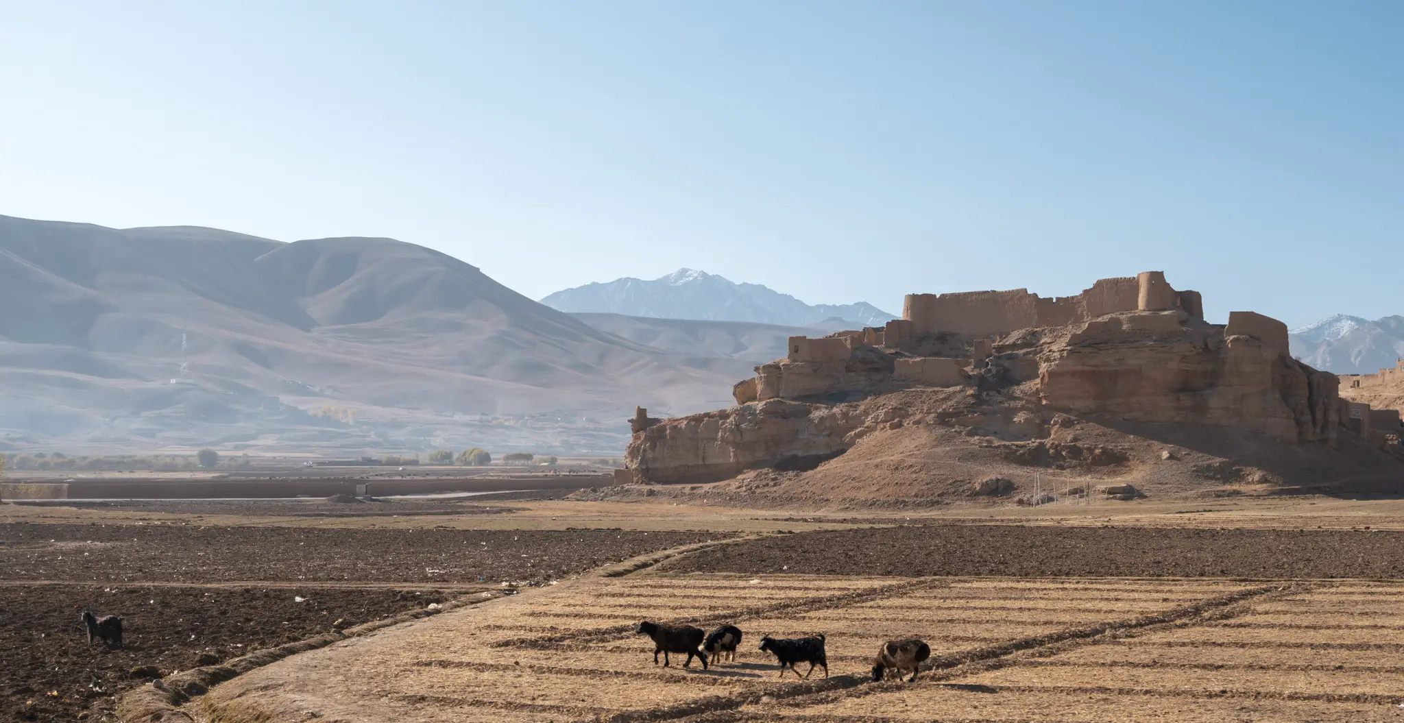 Bamiyan has countless ancient fortresses scattered around