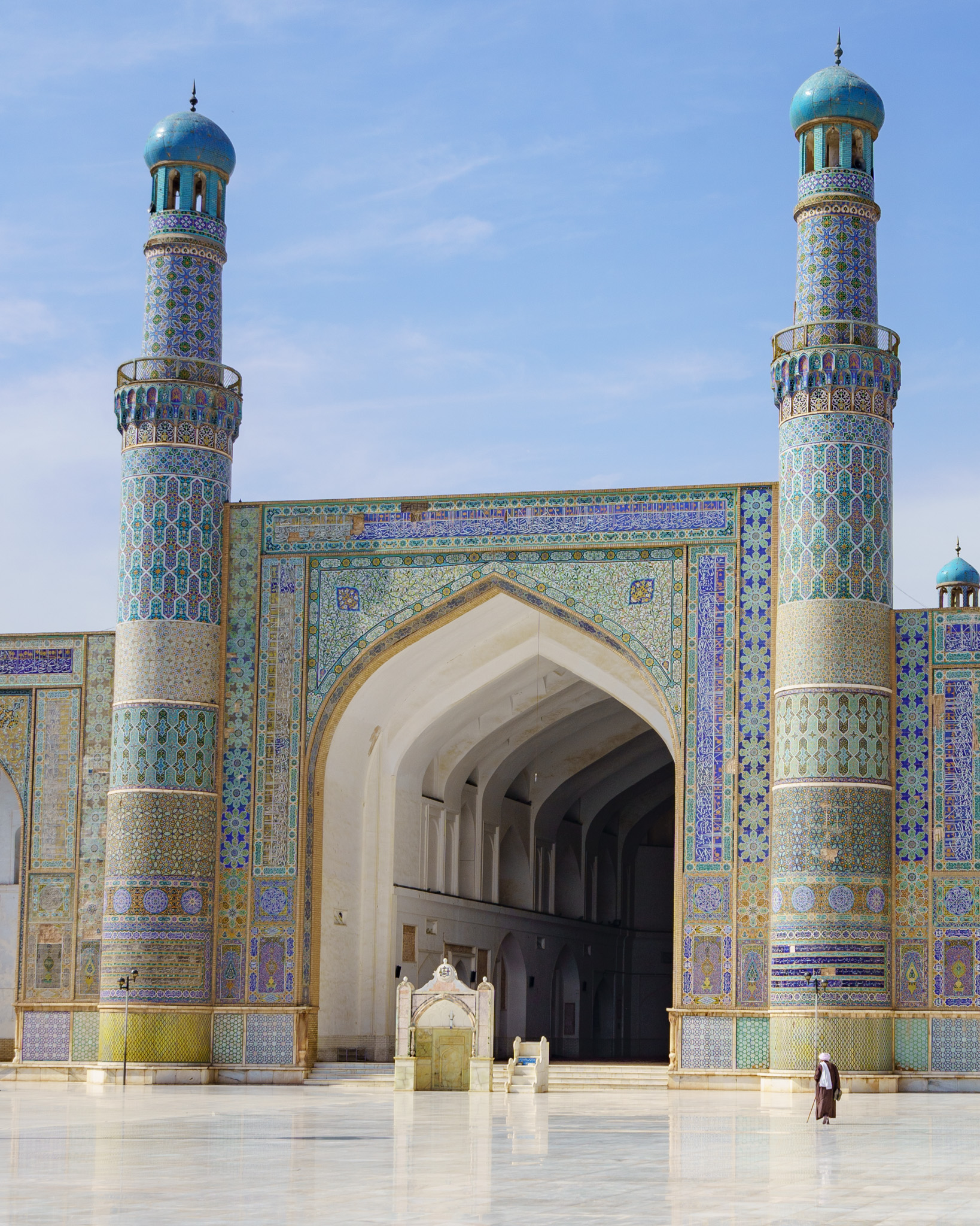 The stunning Great Mosque of Herat