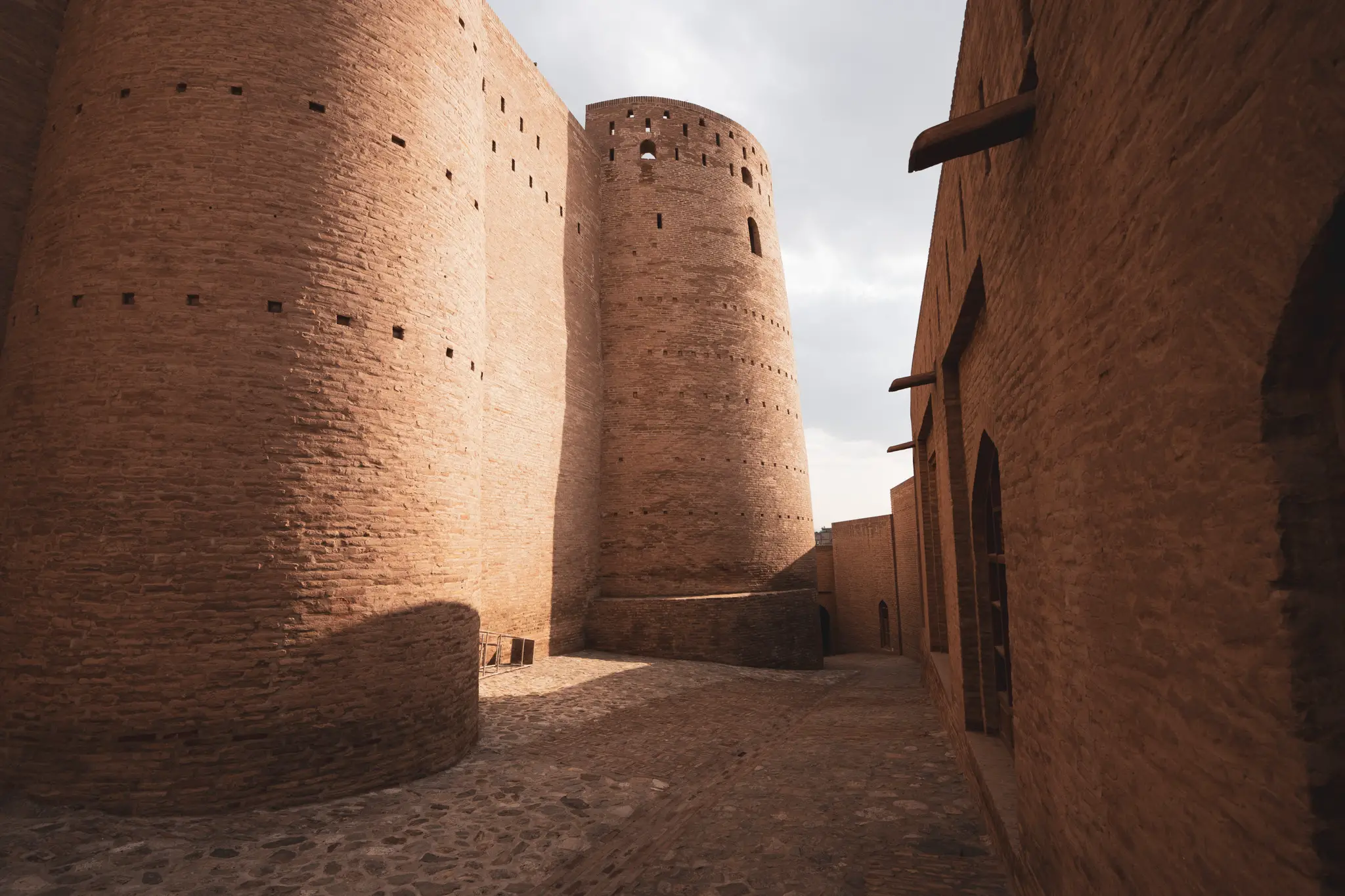 Inside the Herat Citadel
