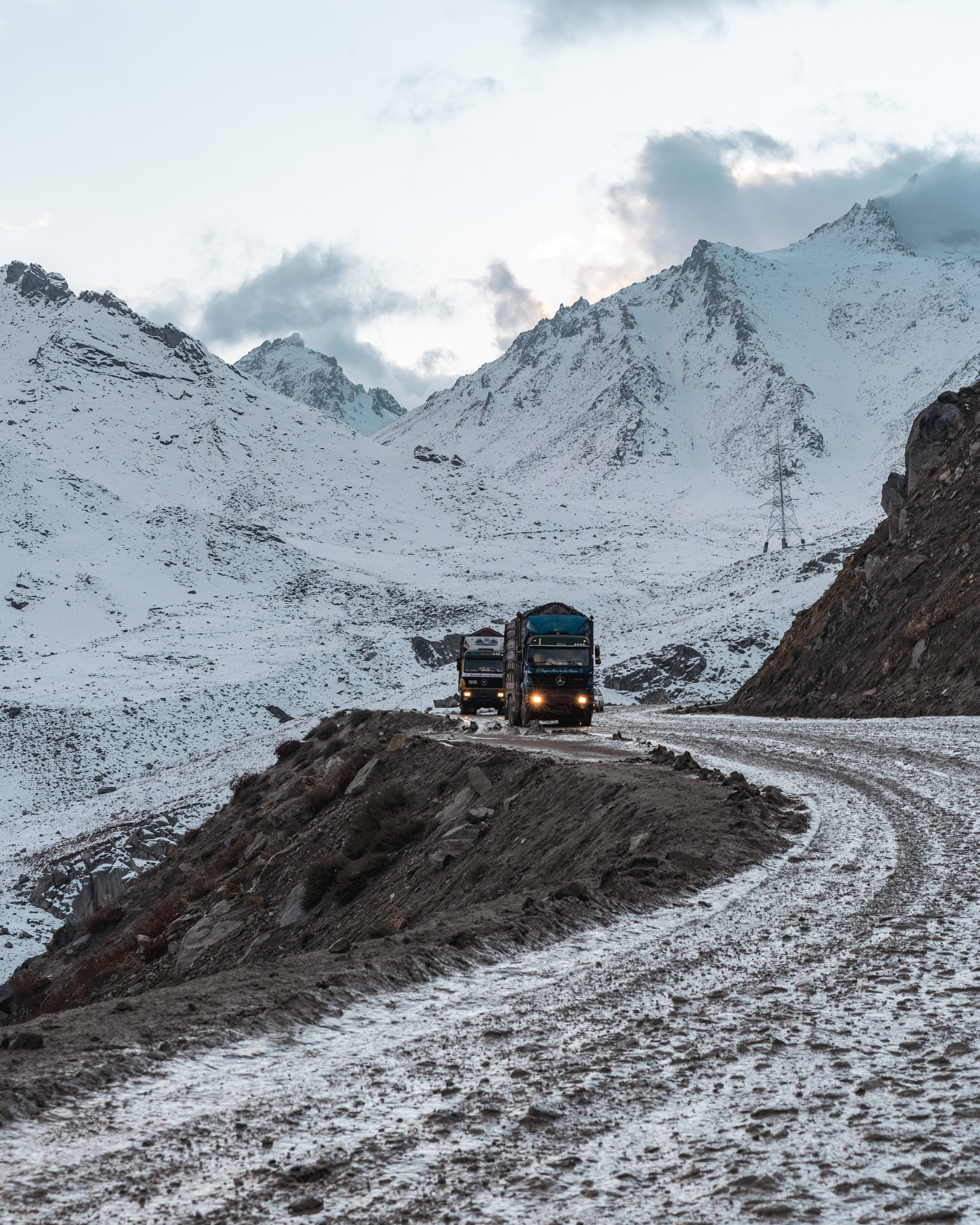 Crossing the Salang Pass