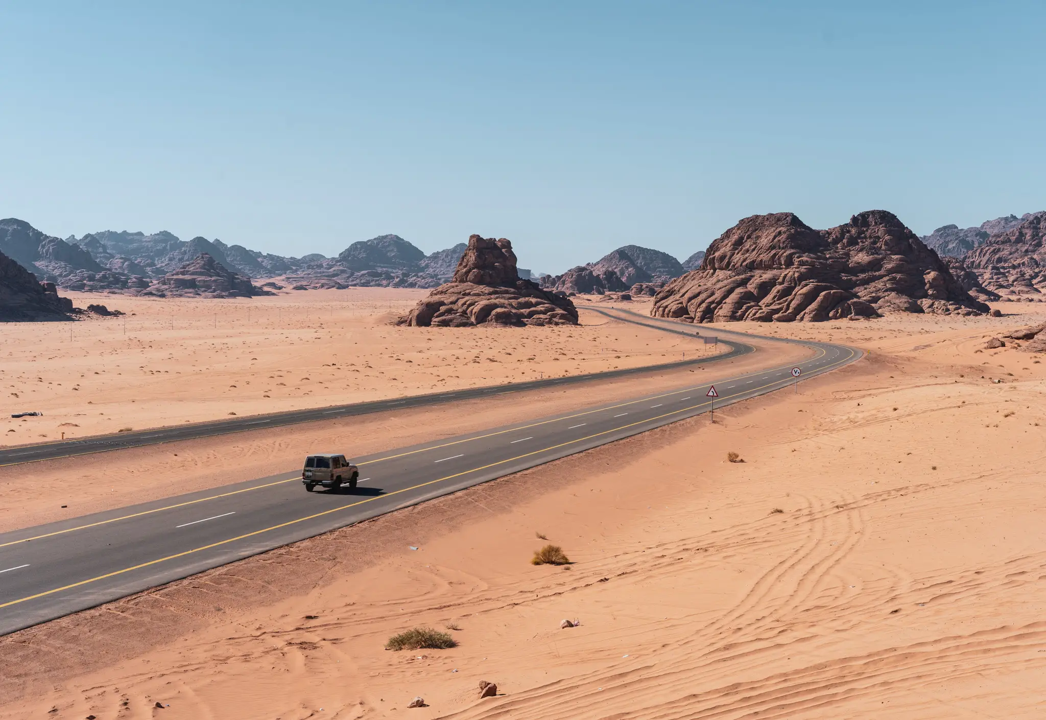 Road trippin' in Saudi Arabia