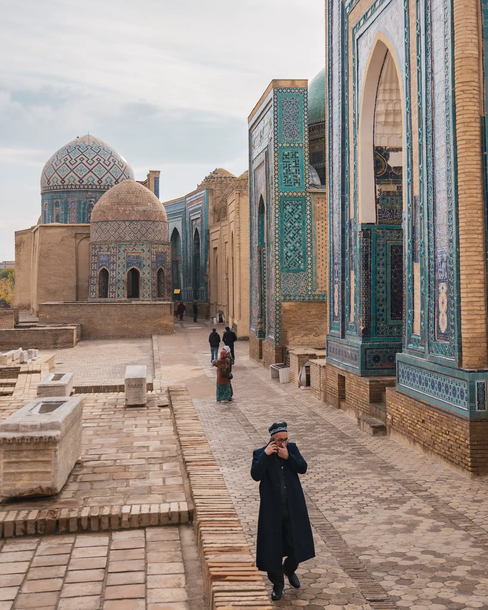 Gorgeous architecture in Samarkand, Uzbekistan