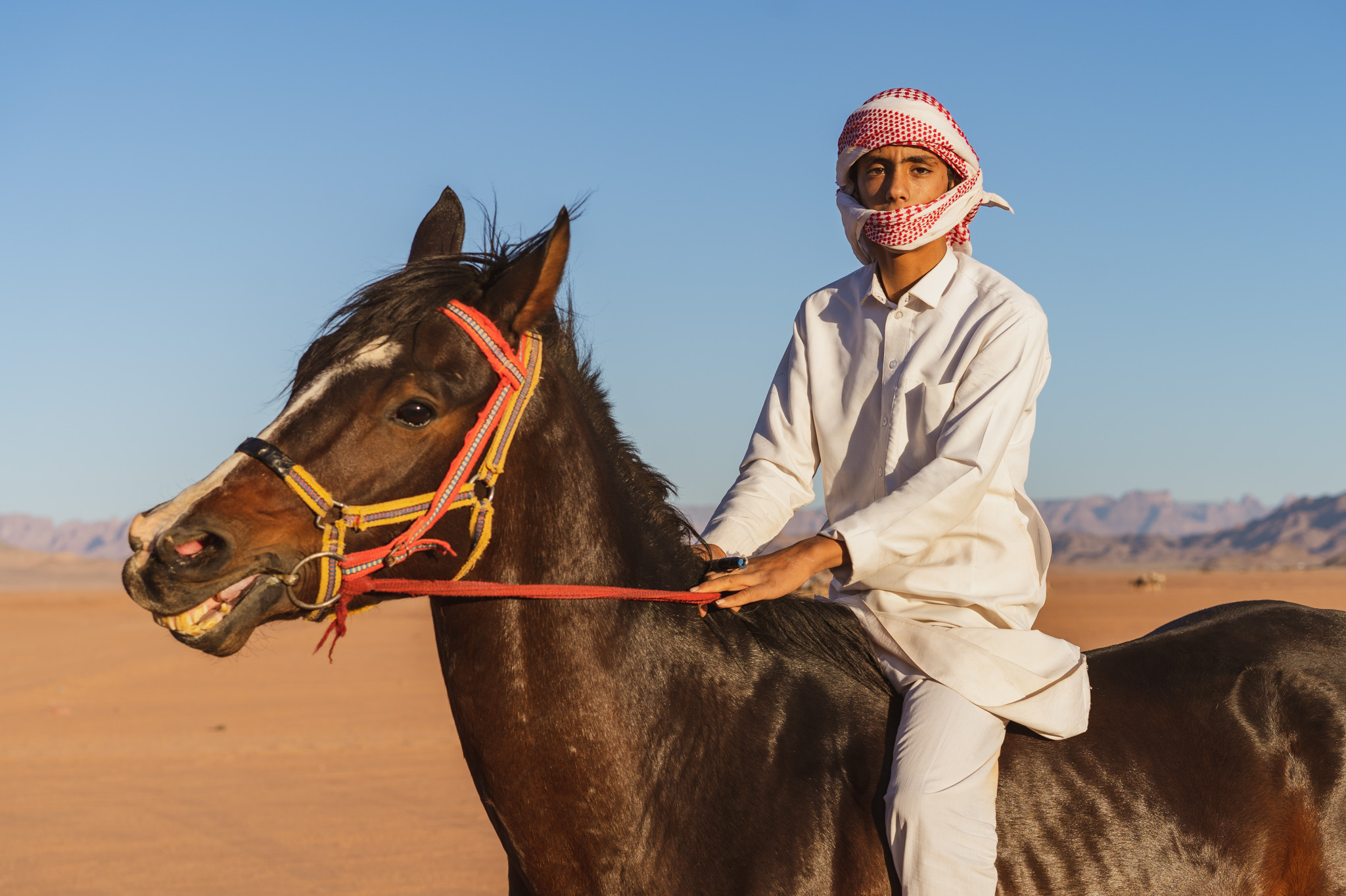 Saudi boy near Wadi Al-Disah