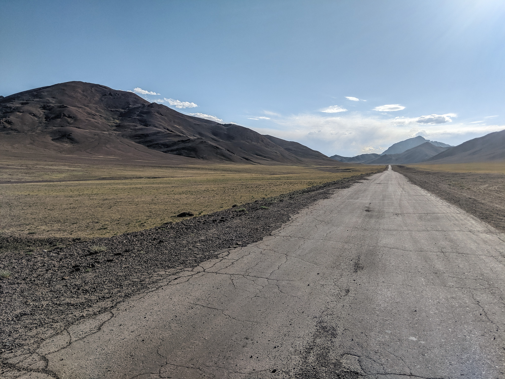 Somewhere along the Pamir Highway in Tajikistan