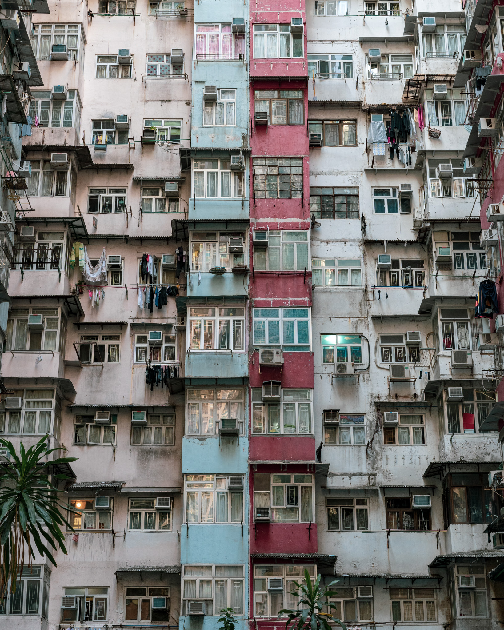 Dense housing in Hong Kong