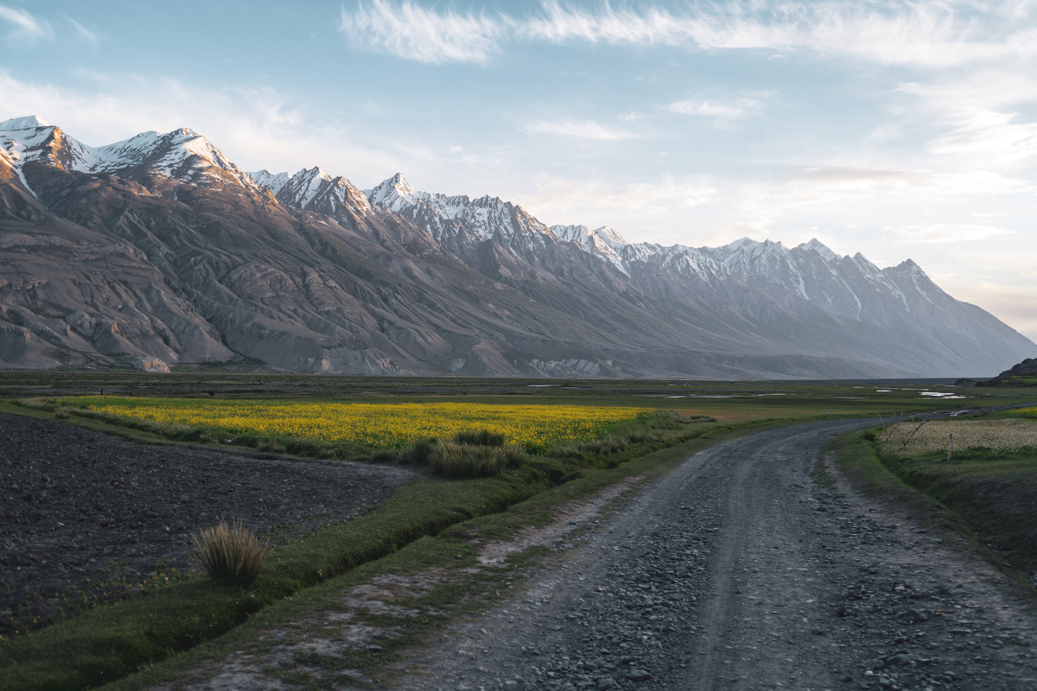 Sunset in the Wakhan Valley