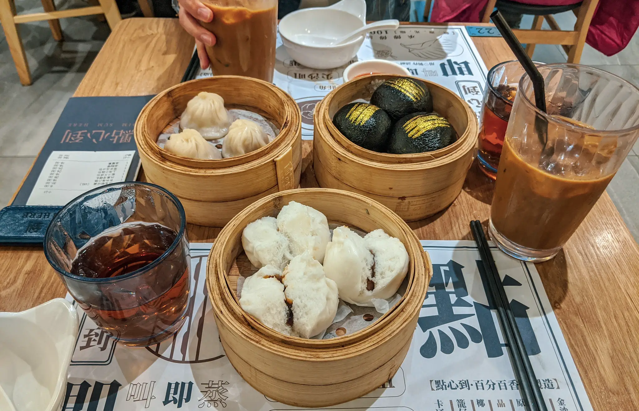 Tasty dim sum in Hong Kong