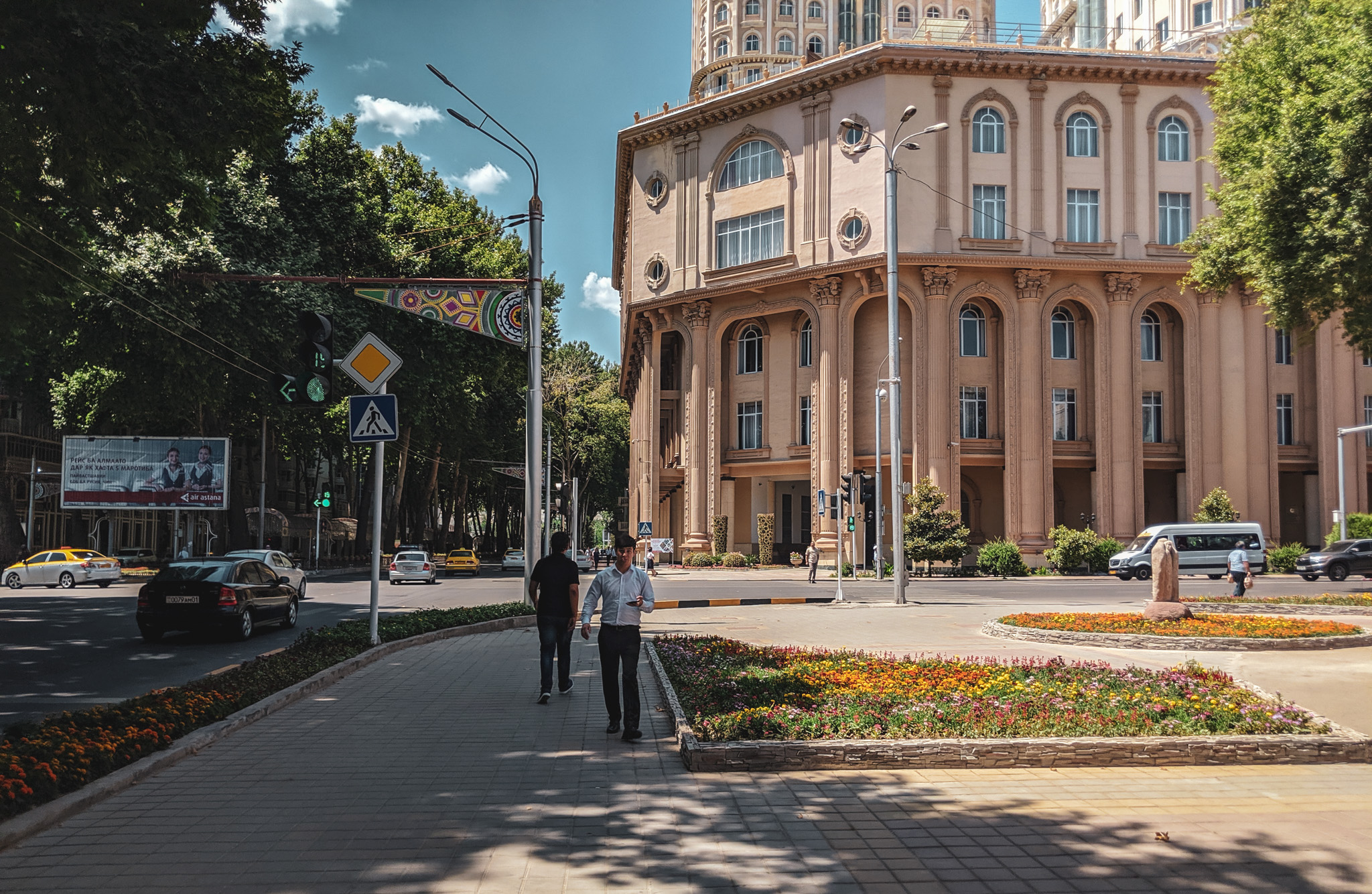 Streets of Dushanbe, Tajikistan