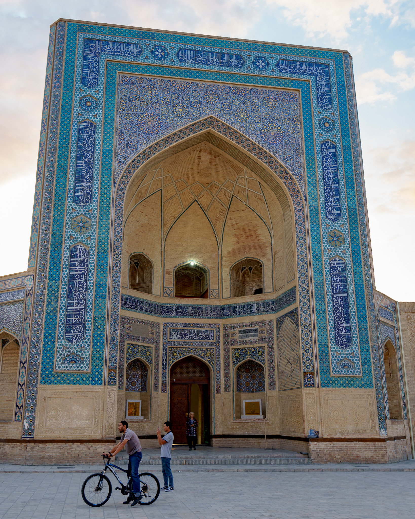 A peaceful sunrise in Bukhara, Uzbekistan