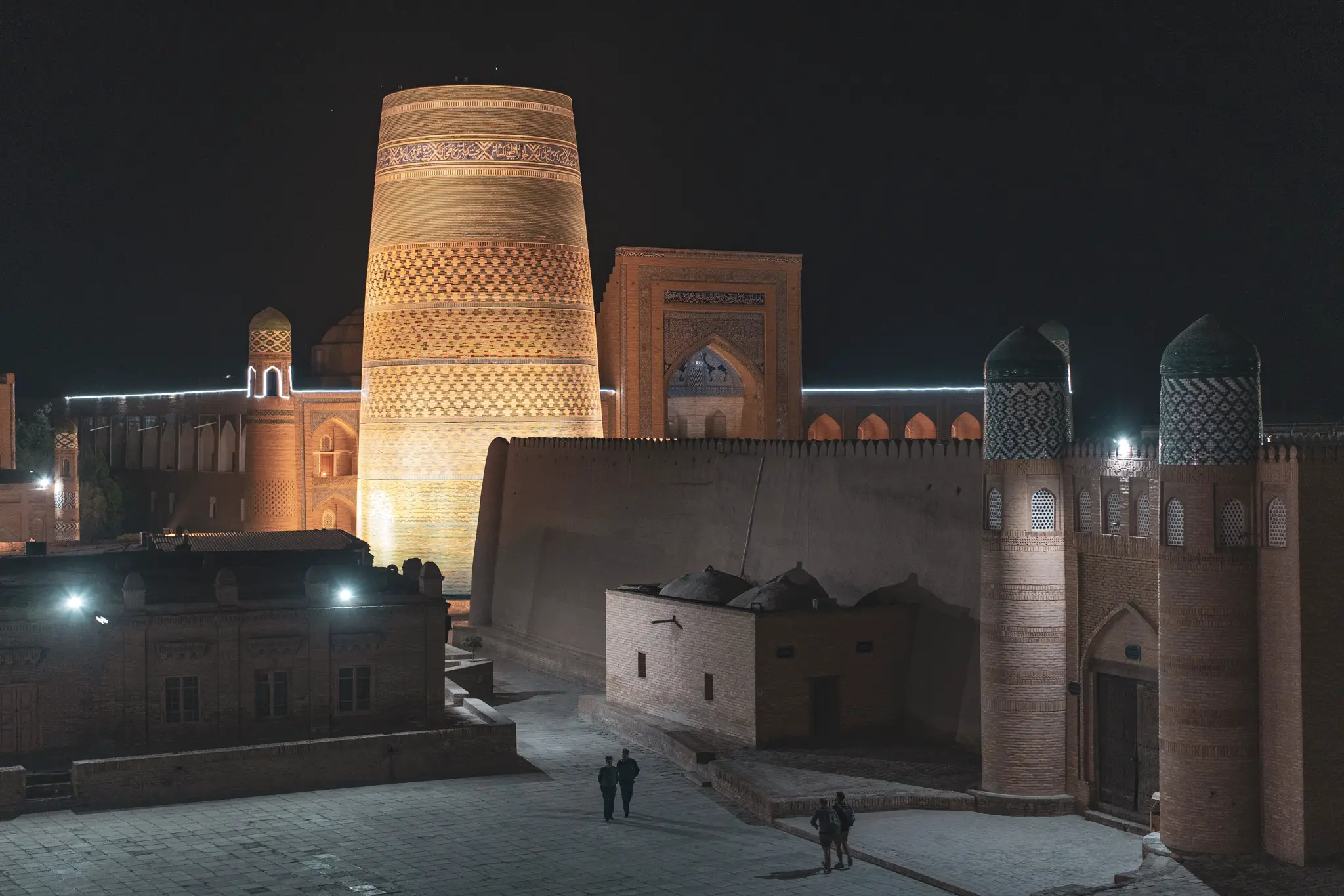 Nighttime in Khiva