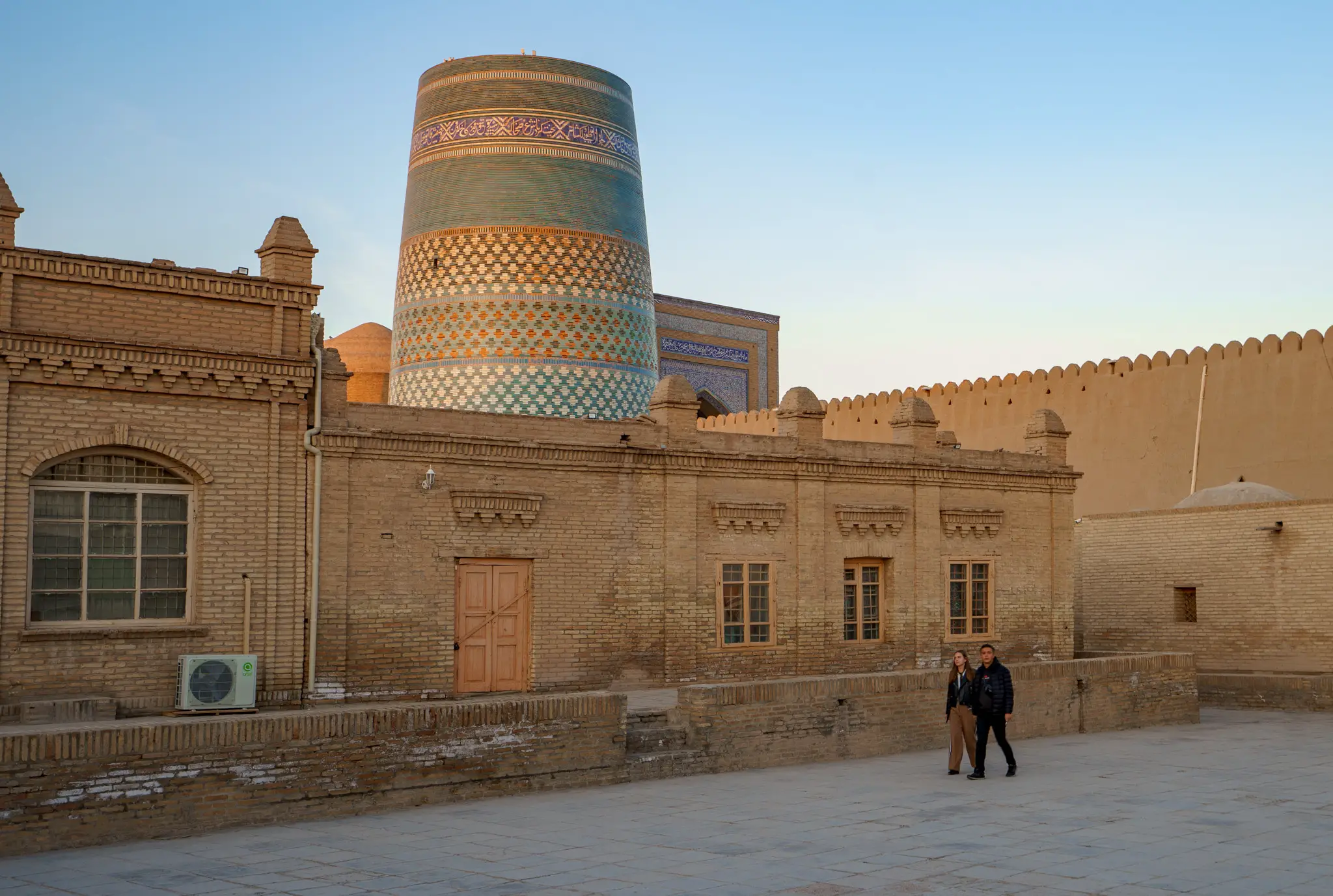 Out for a stroll in Khiva
