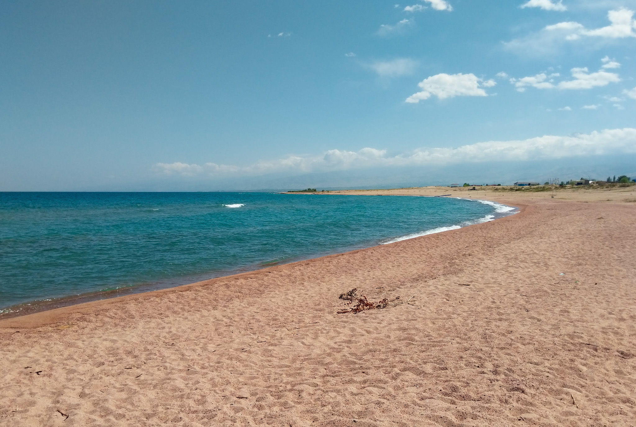 Consider a visit to Issyk-Kul's beaches if you're in Kyrgyzstan in the summer!