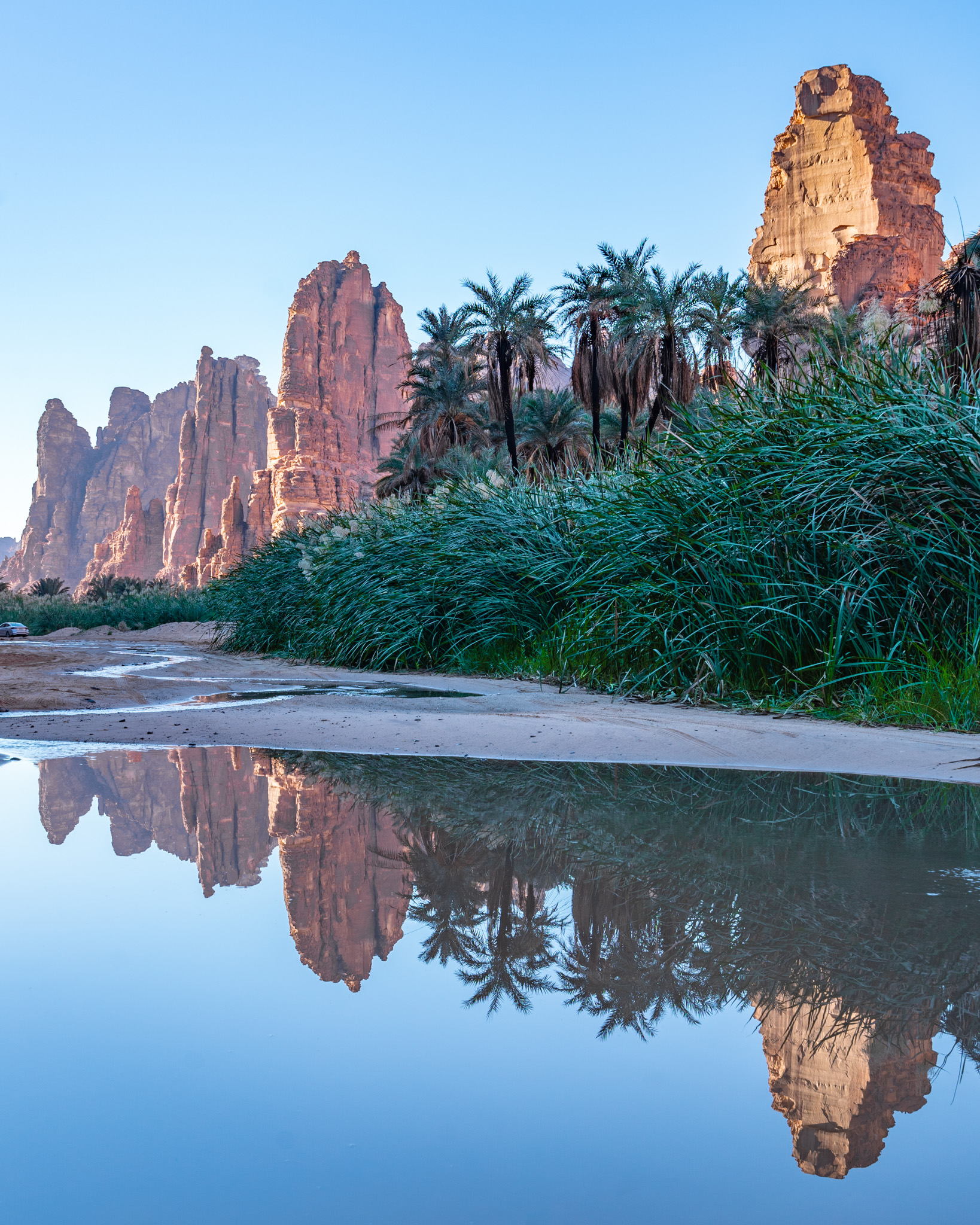 Sunset views in Wadi Al Disah